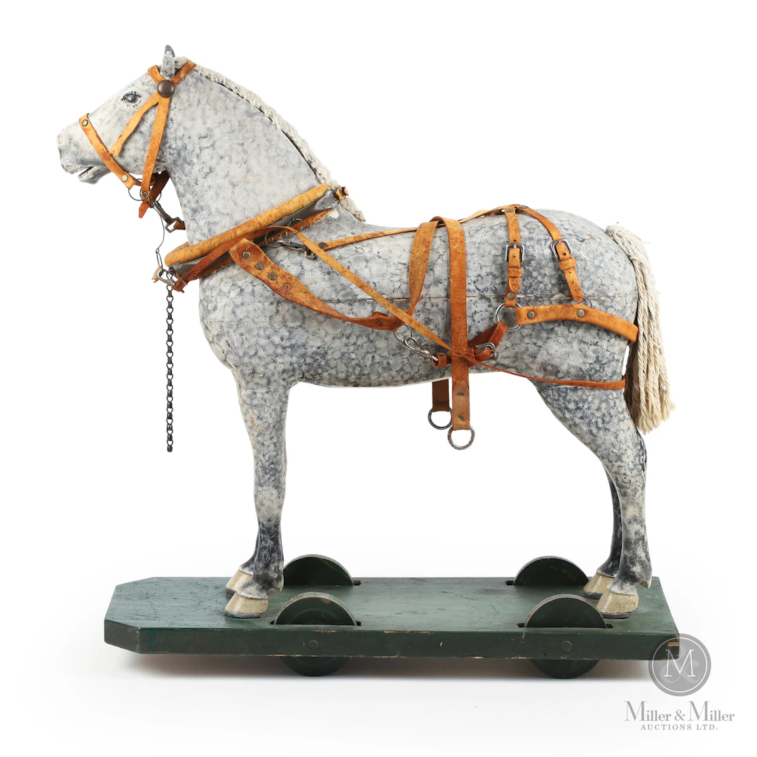 Cheval d’enfant / Child’s Horse on Wheels