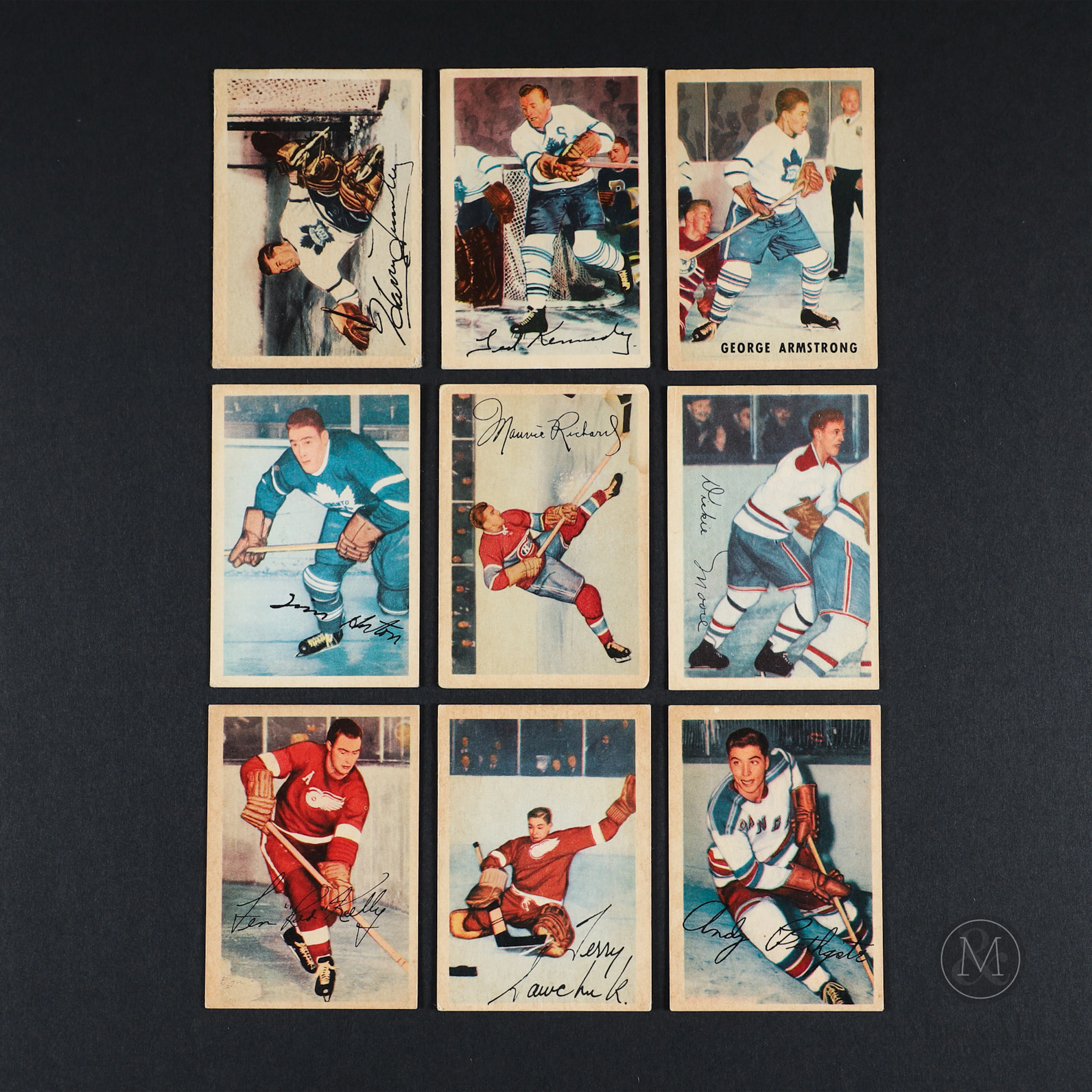 1953-54 Parkhurst Hockey Group (37)