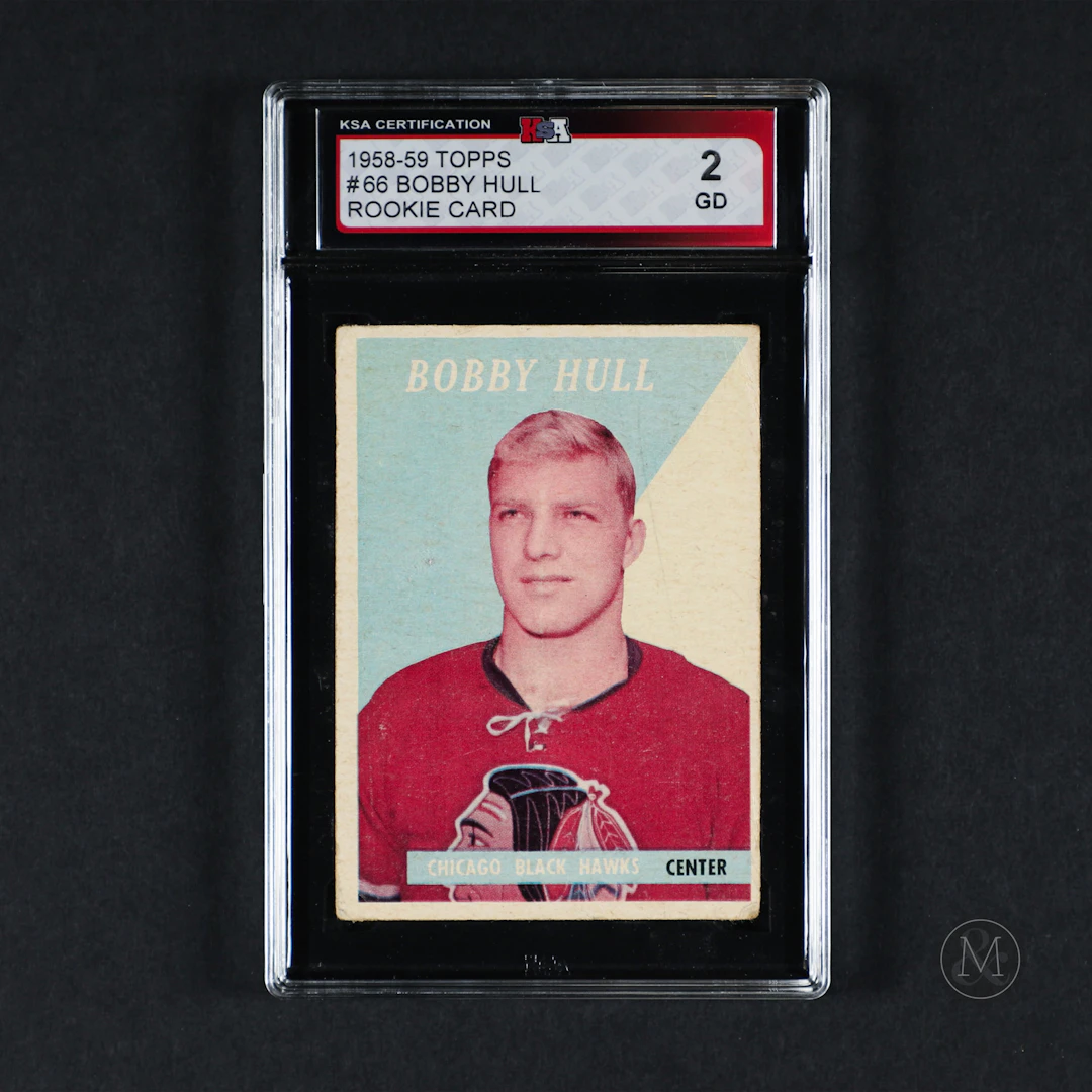 1958 Topps #66 Bobby Hull (KSA 2 GD)