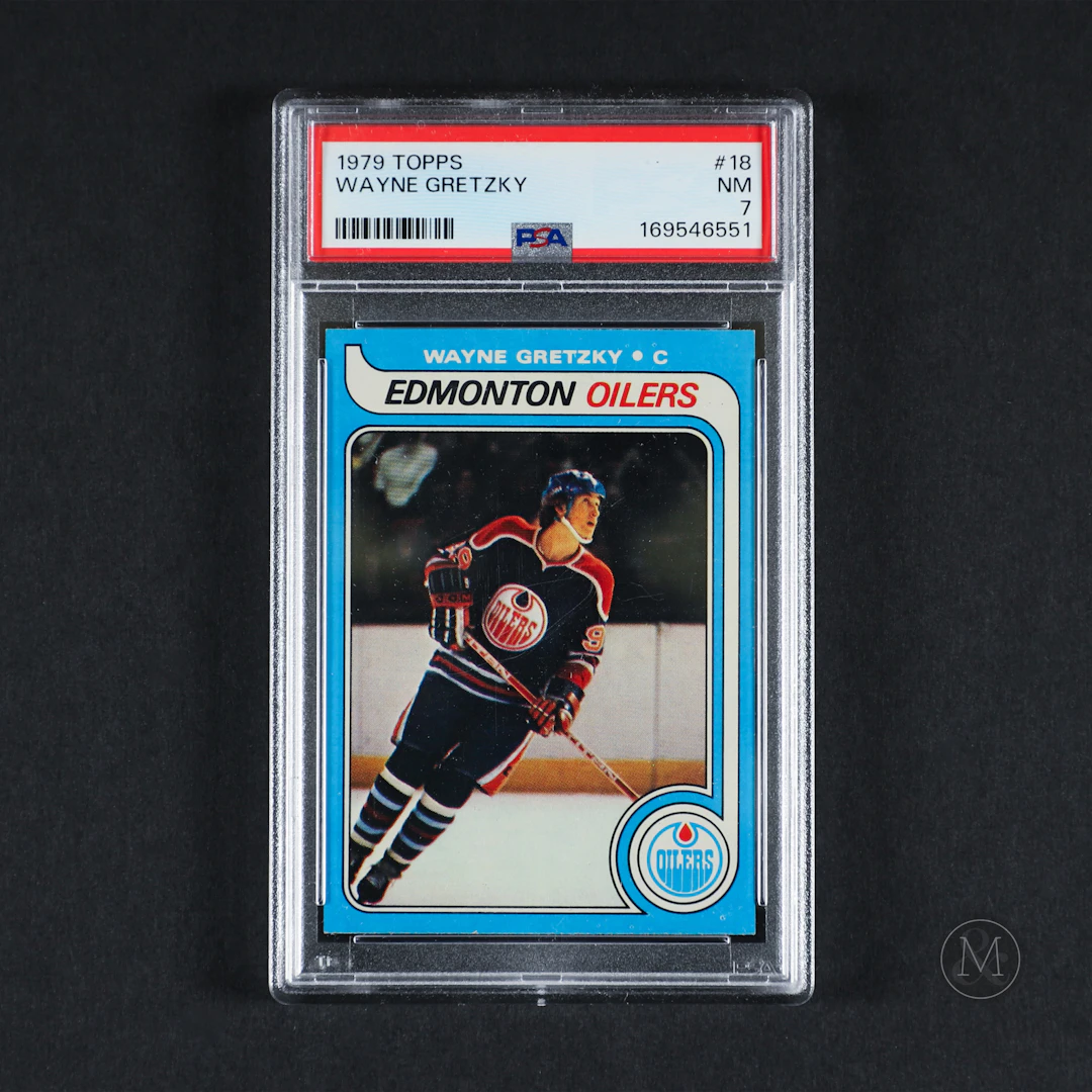 *PREVIEW LOT* 1979 Topps #18 Wayne Gretzky (PSA 7 NM)