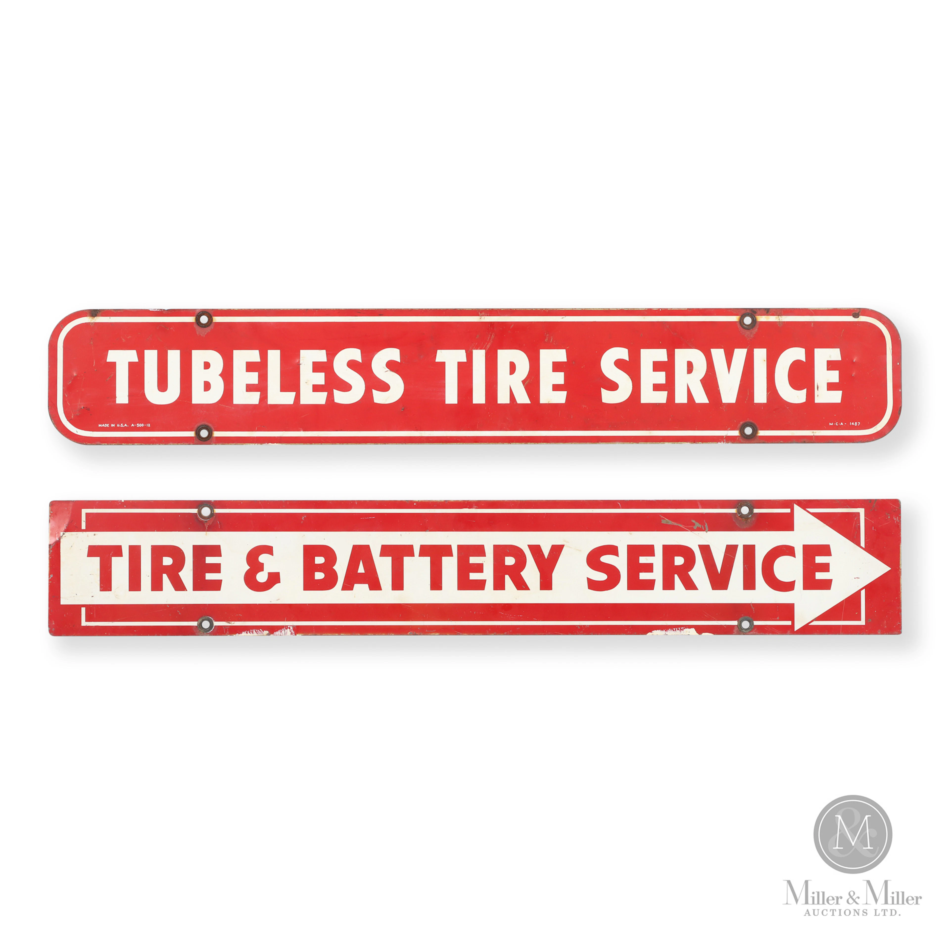 Firestone Tires Hanging Sign Set