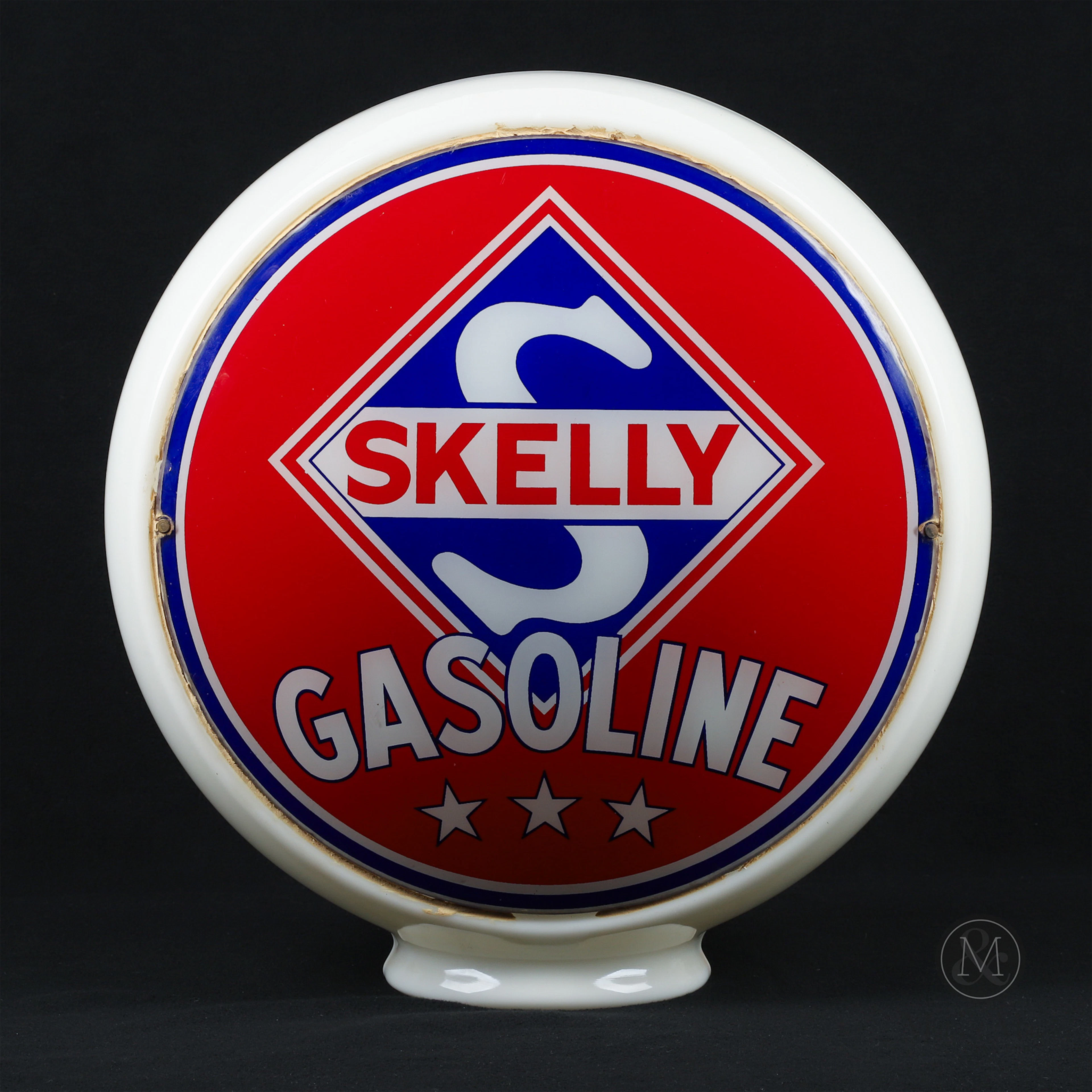Skelly Gasoline Gas Pump Globe