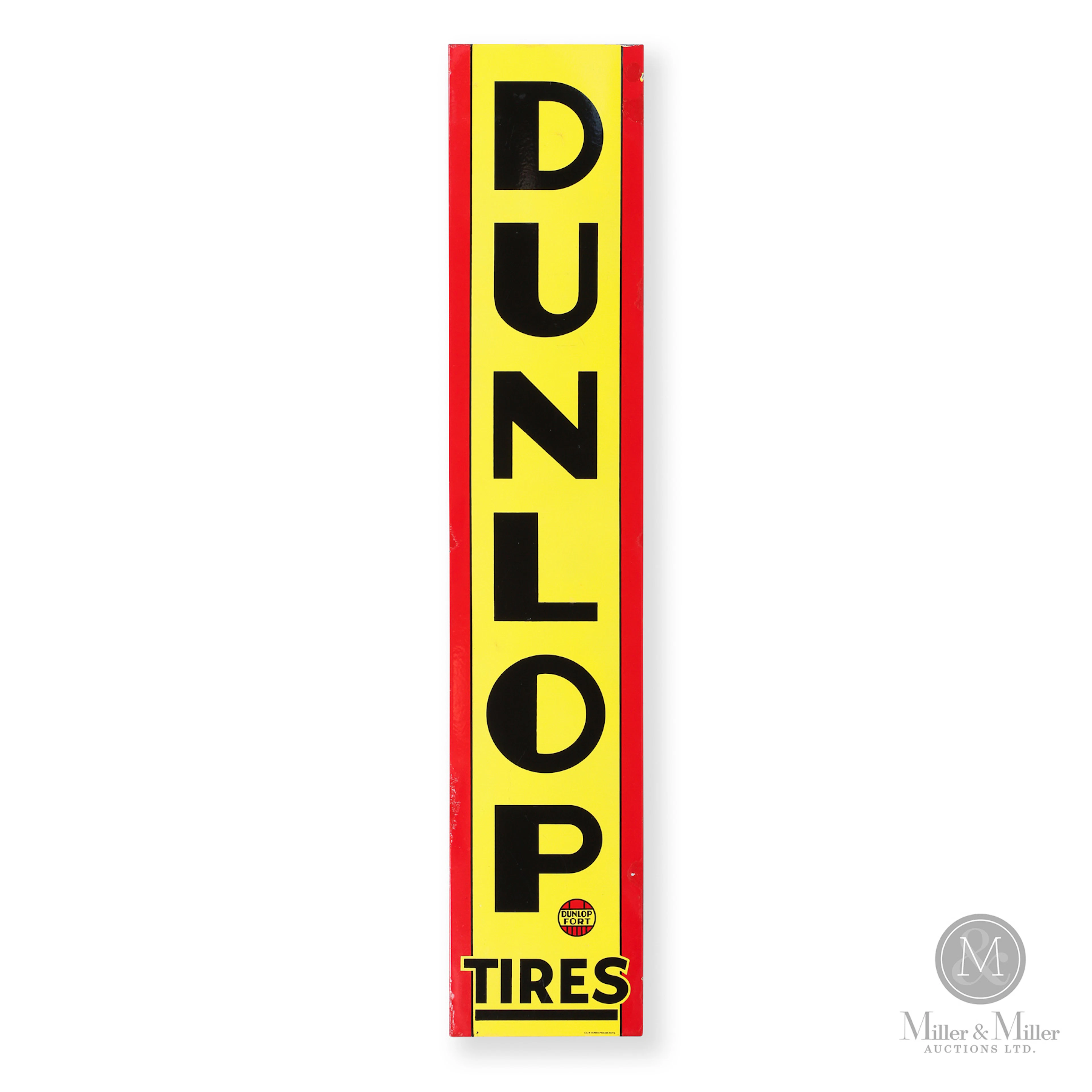 Dunlop Tires Vertical Sign