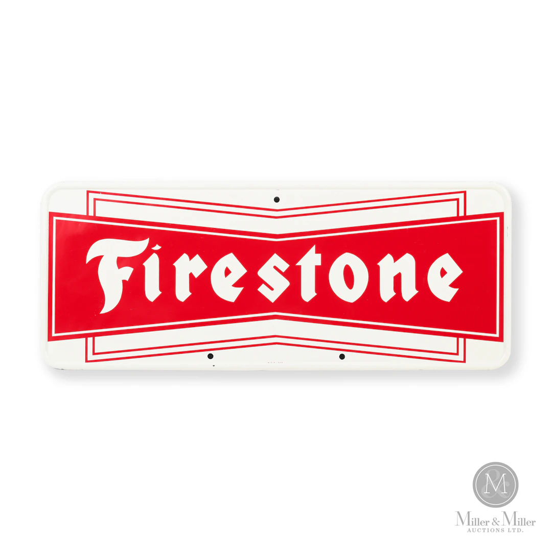 Firestone Tires Rack Sign