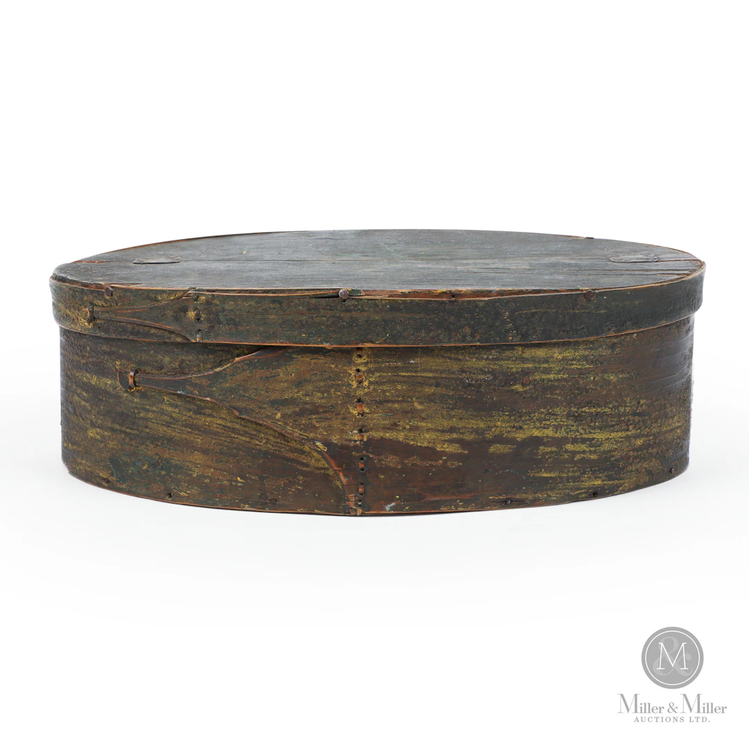 Finger-lapped Oval Box
