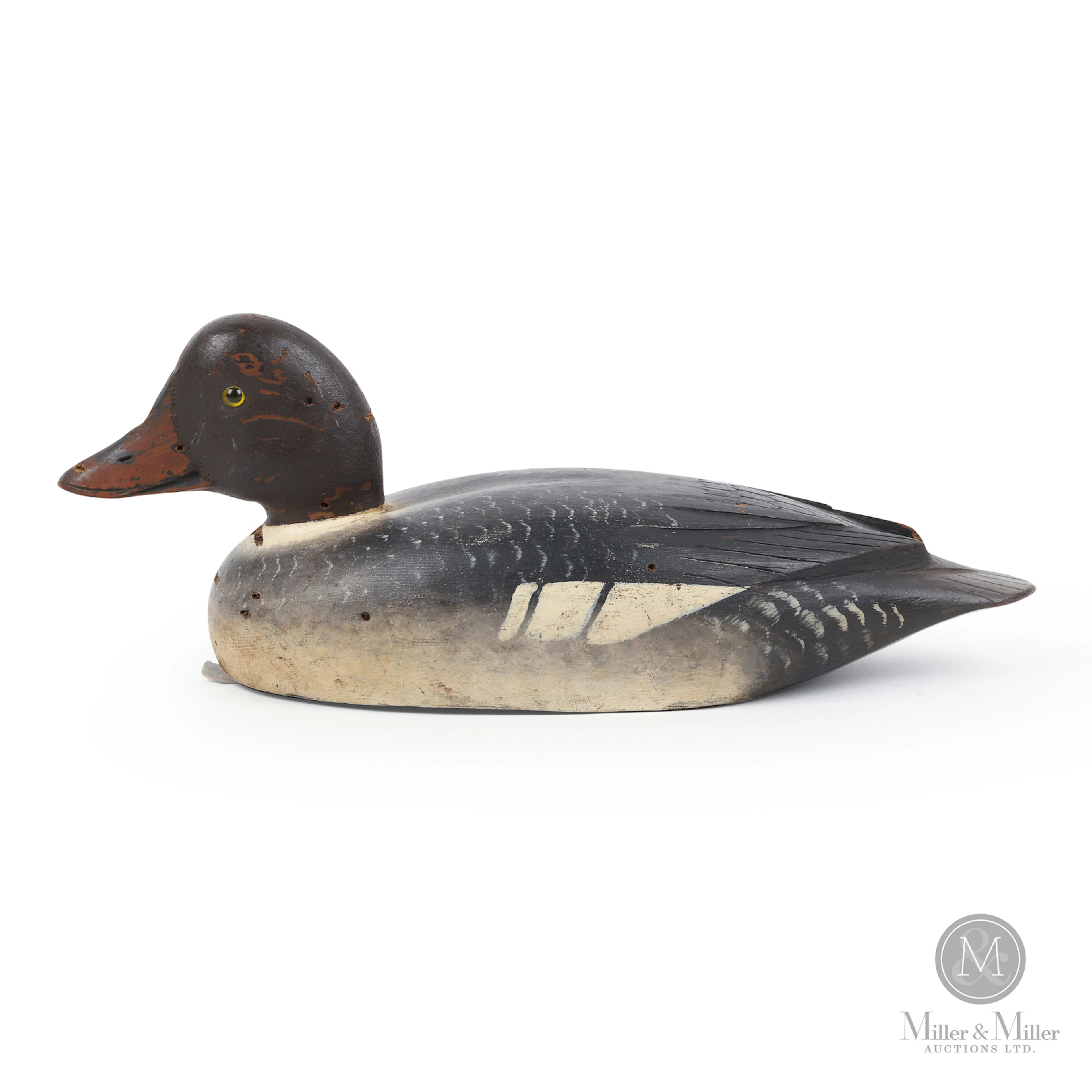 D. W. "Davey" Nichol Golden Eye Hen Decoy