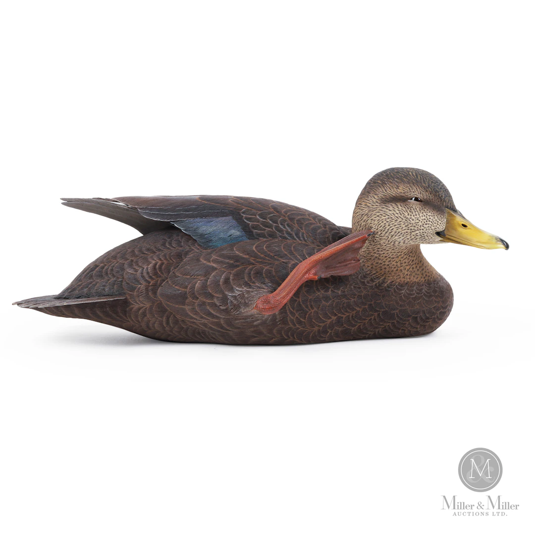 Jim Sprankle Black Duck Decoy