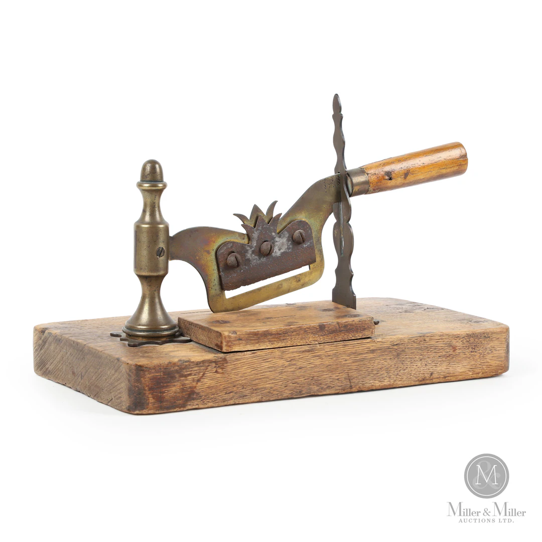 Brass Tobacco Chopper - "J. Routier"