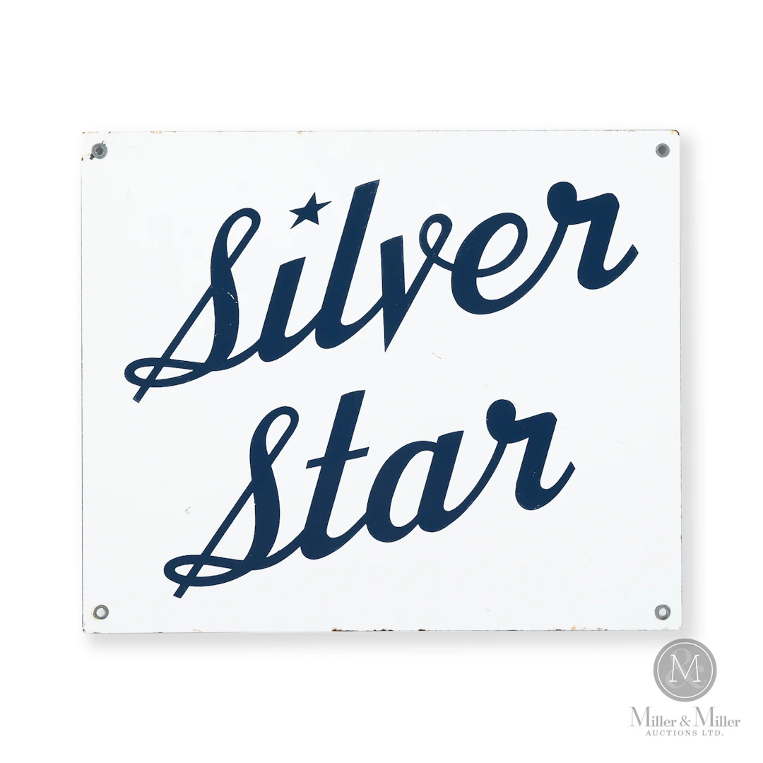 North Star Silver Star Pump Sign