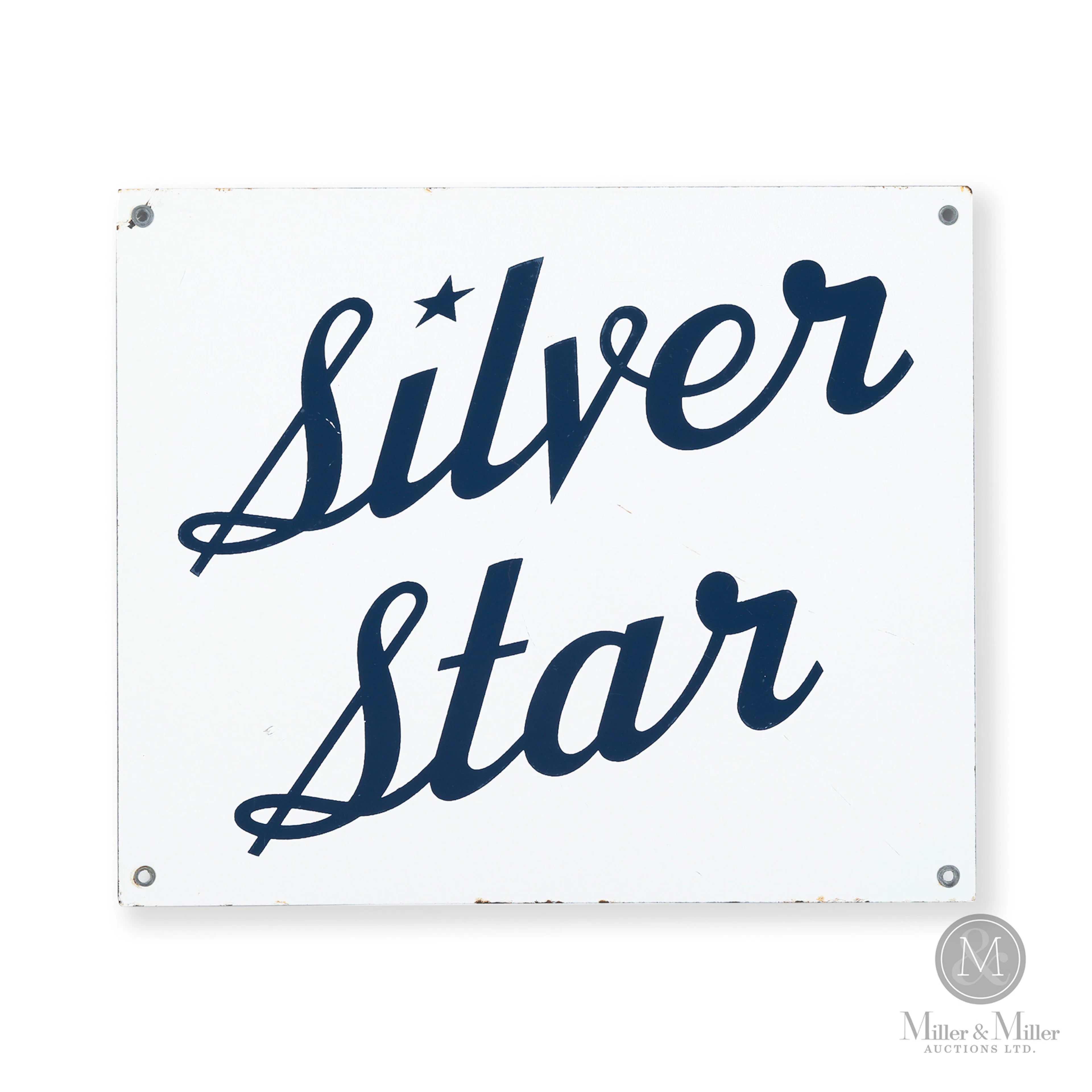 North Star Silver Star Pump Sign