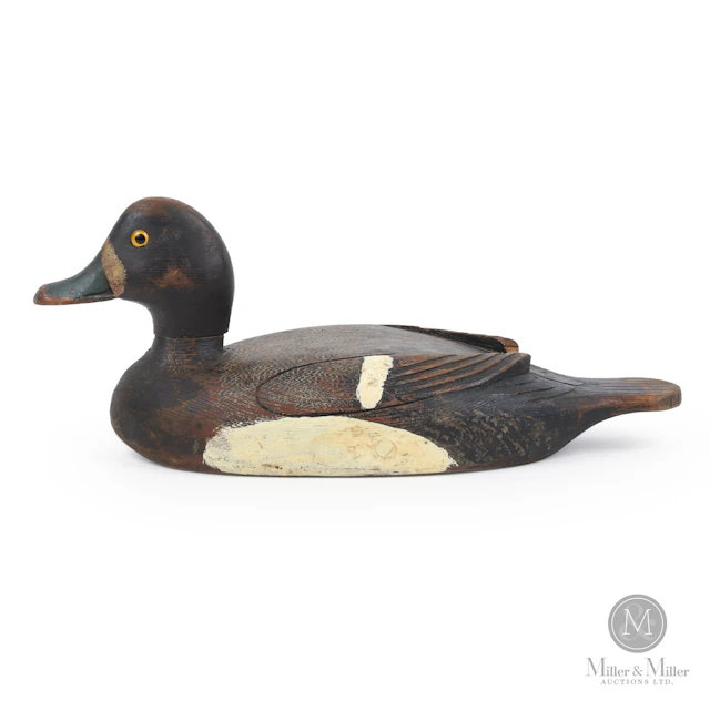 Early D. K. Nichol Bluebill Decoy