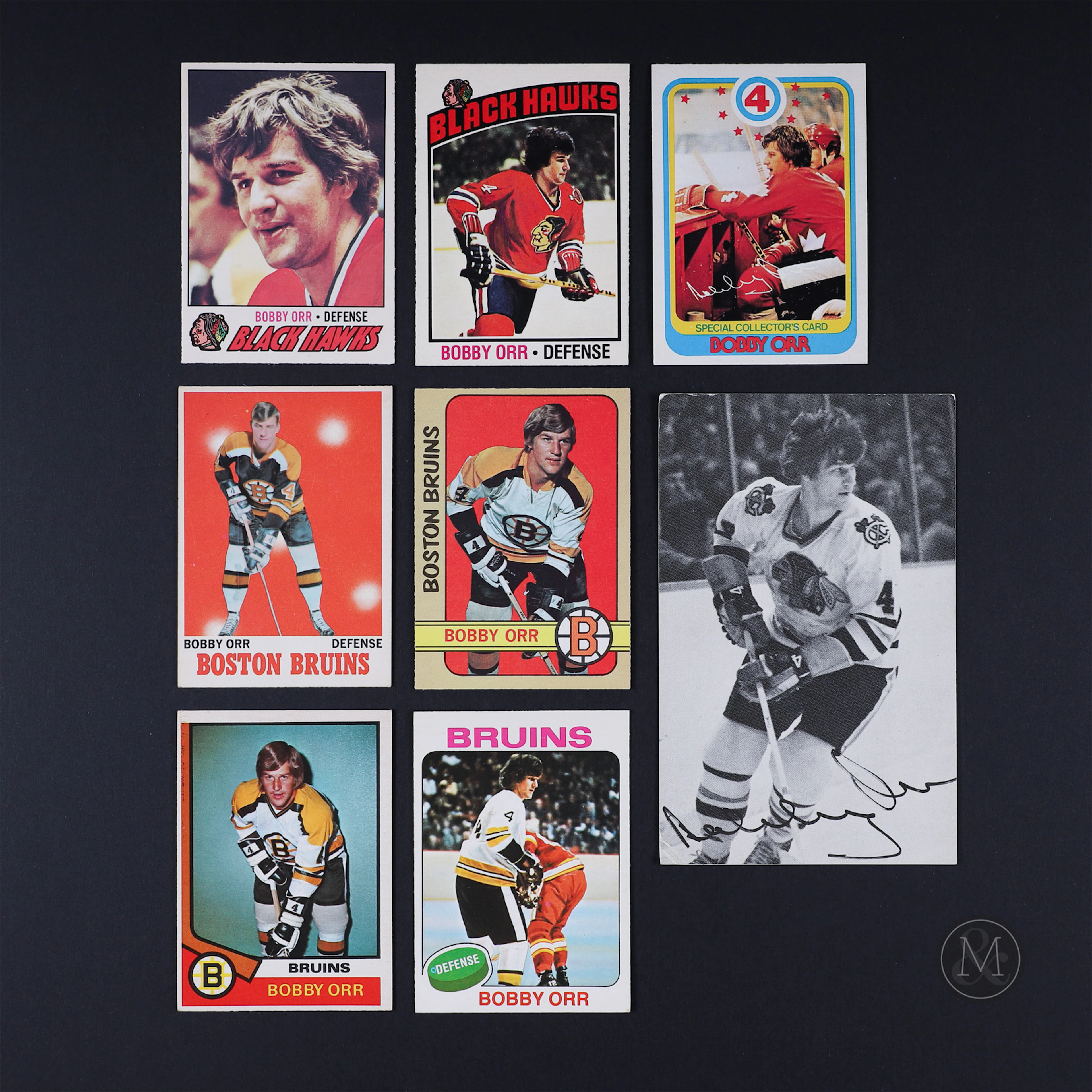 1970-78 Bobby Orr Card Group (22)