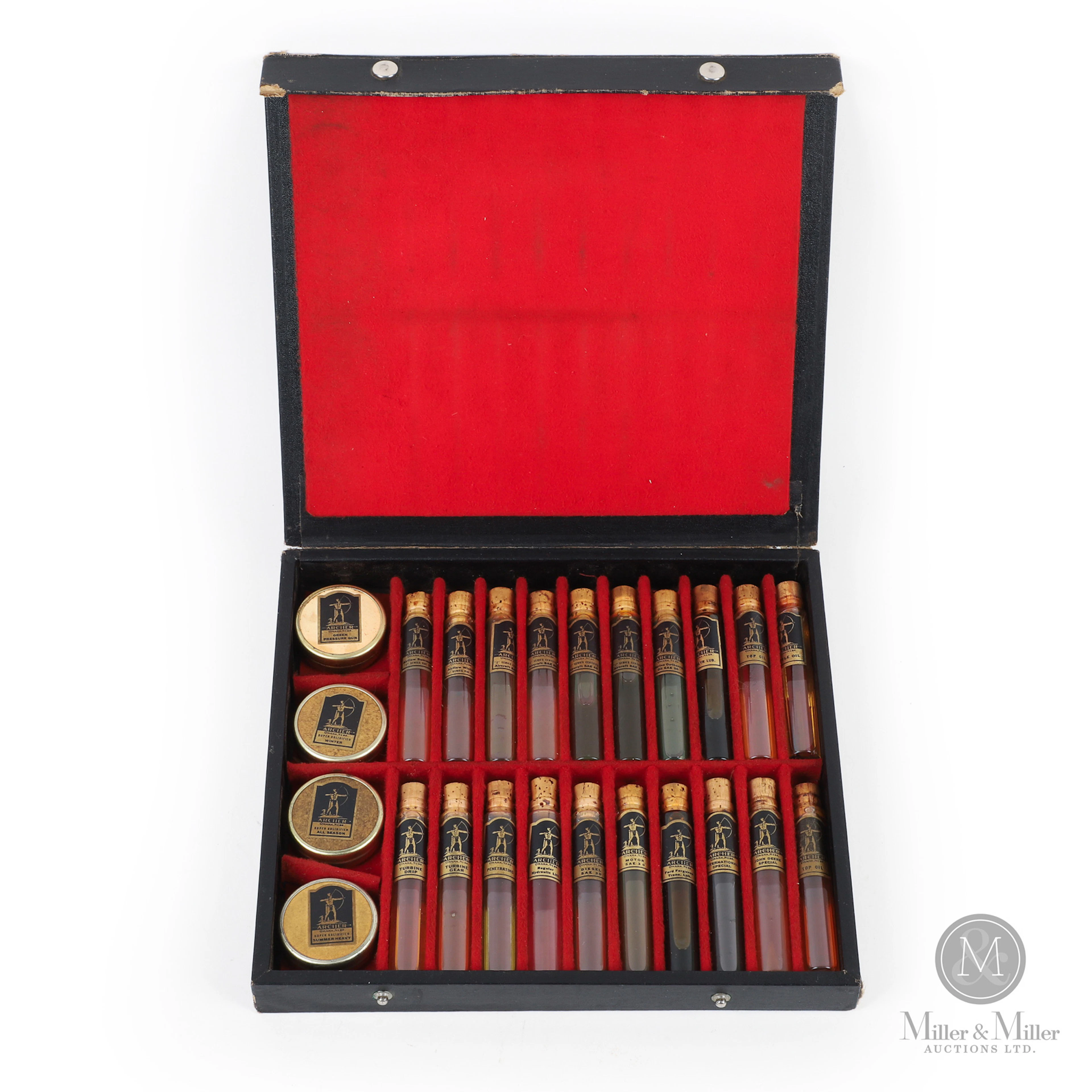 Archer Grease and Oil Salesman Sample Kit