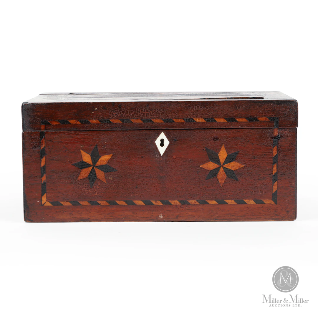 Inlaid Deed Box