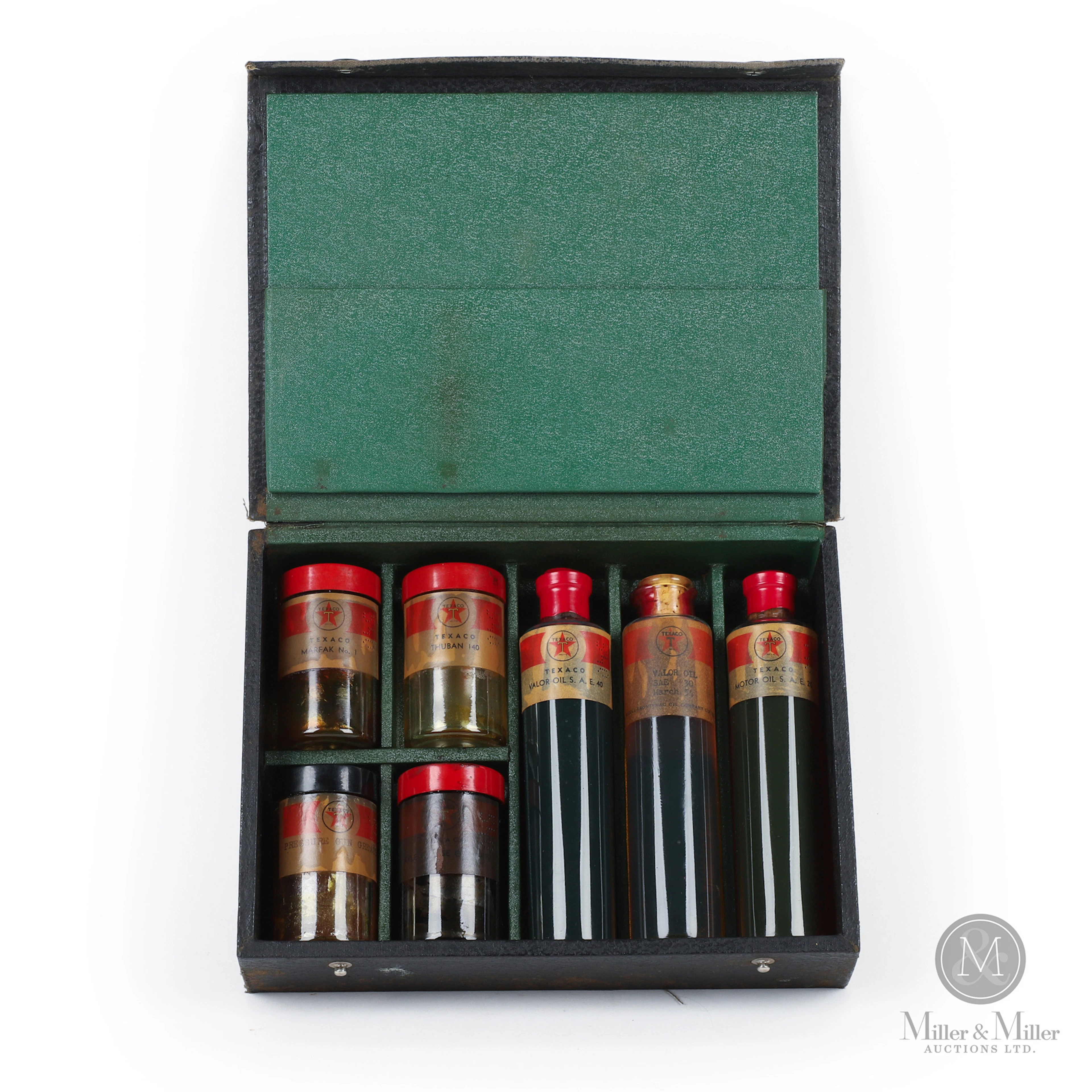 Texaco Grease and Oil Salesman Sample Kit