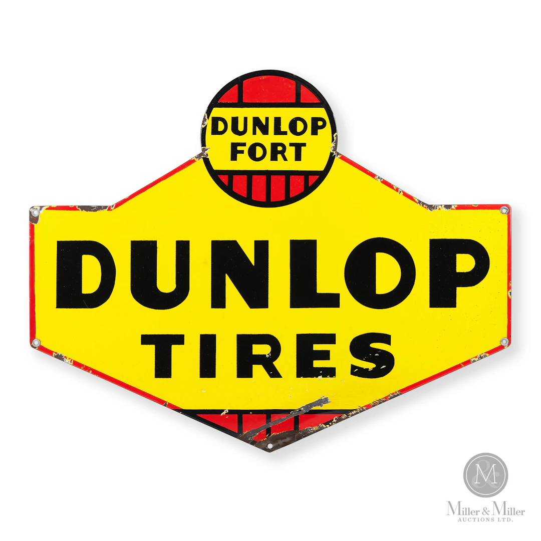 Dunlop Fort Tires Sign
