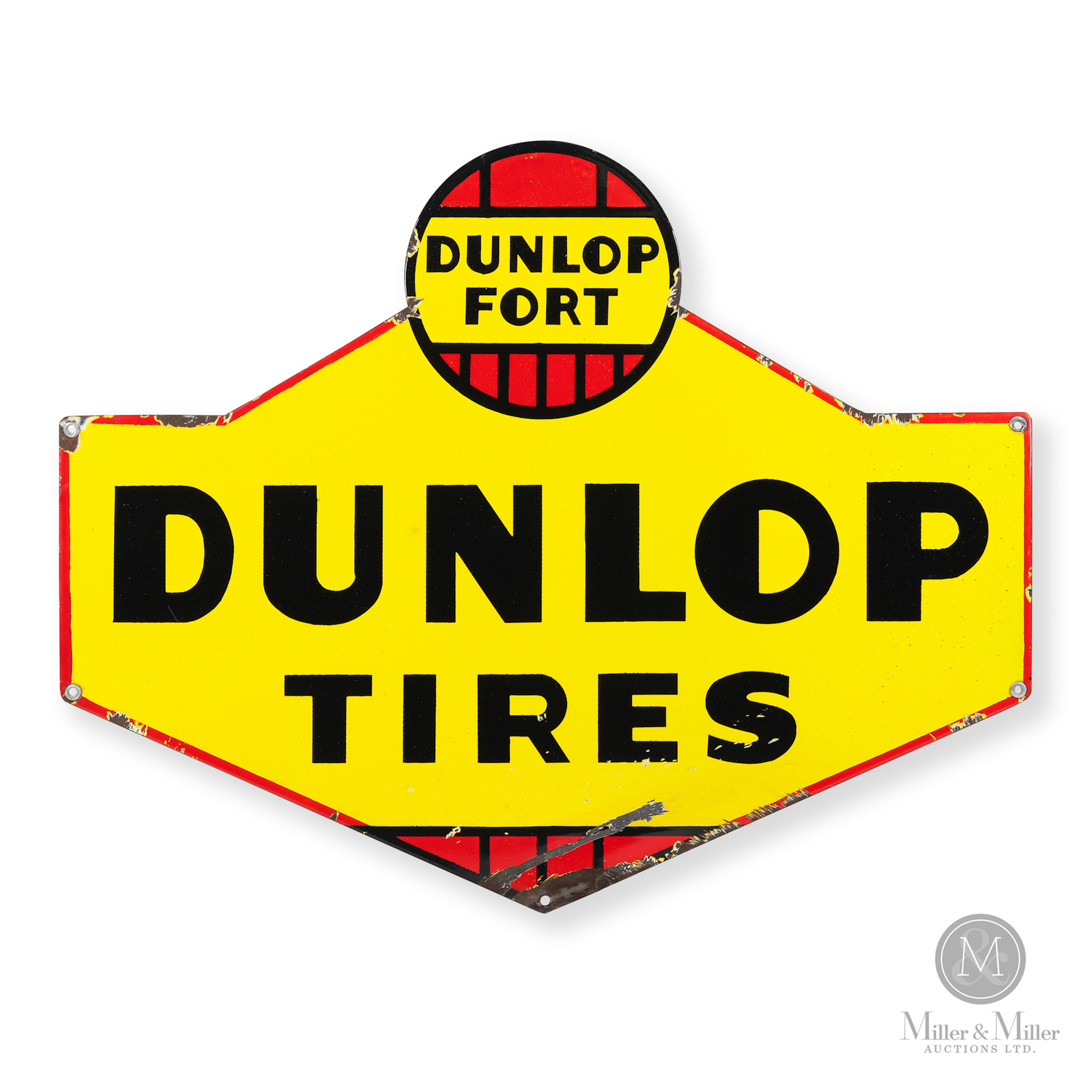 Dunlop Fort Tires Sign