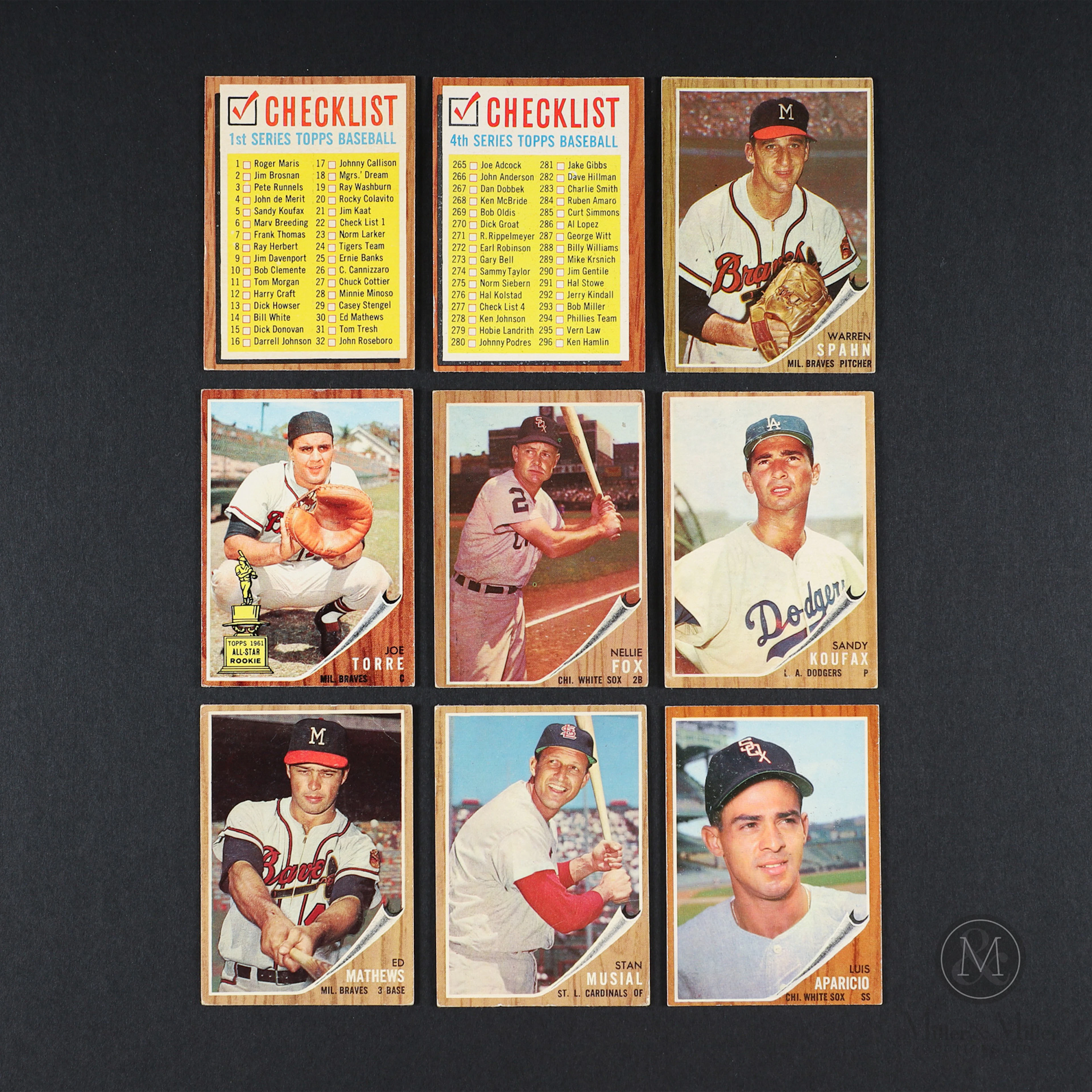 1962 Topps Baseball Partial Set (353/598) w/ Duplicates (251)