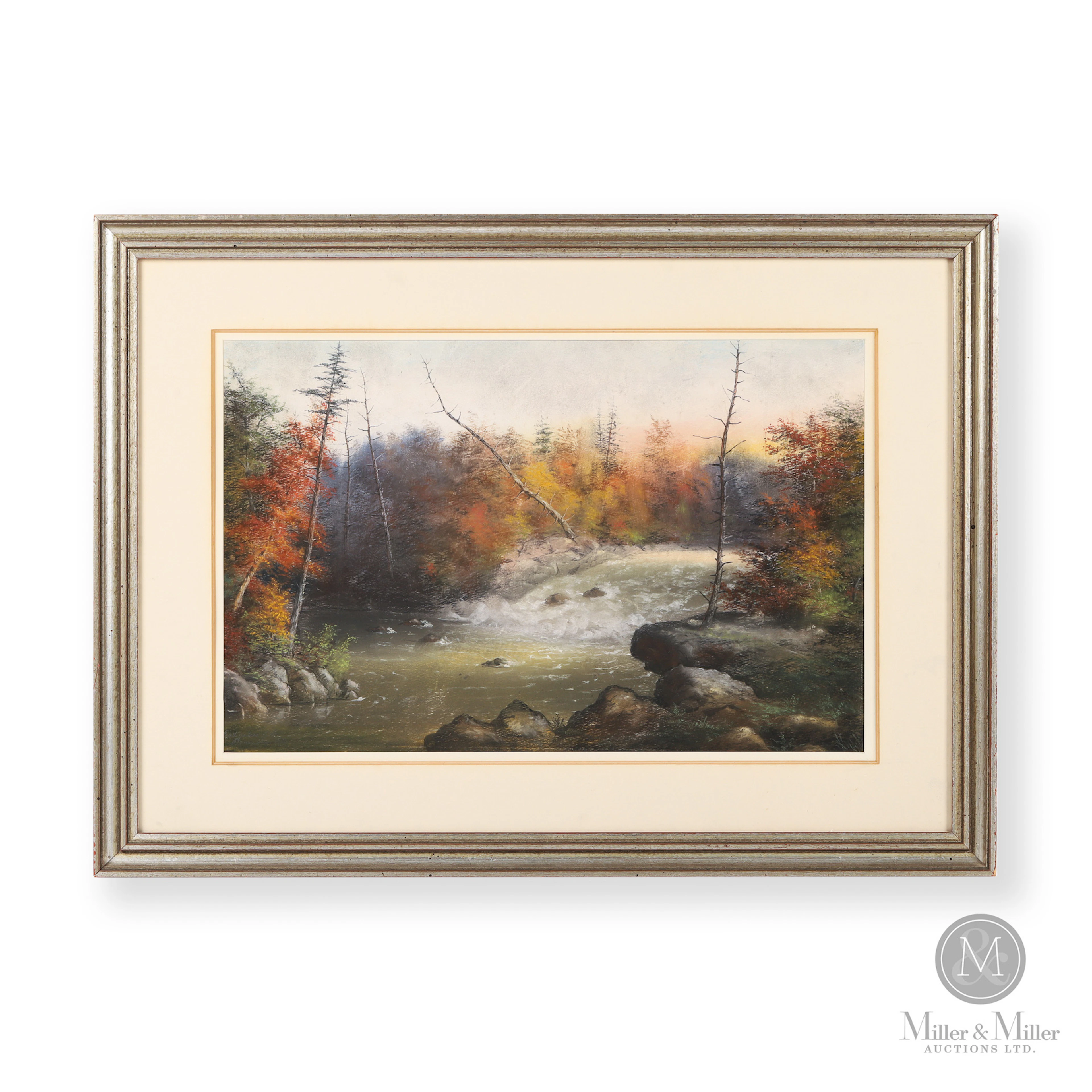 “Headwaters of the Bonnechere River, C.W.” — A.W. Holdstock