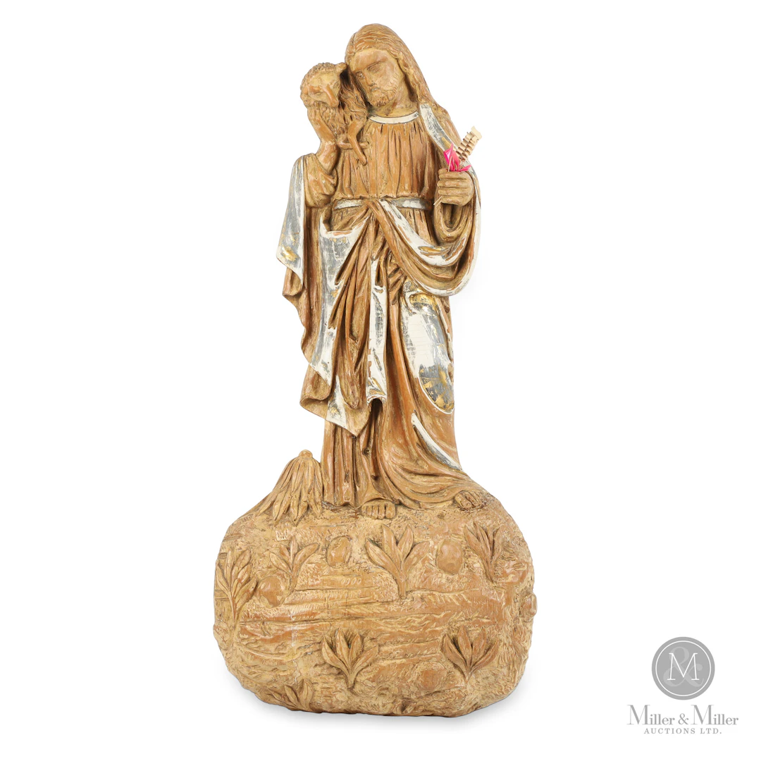 Sculpture "Le Bon Pasteur" / “The Good Shepherd”