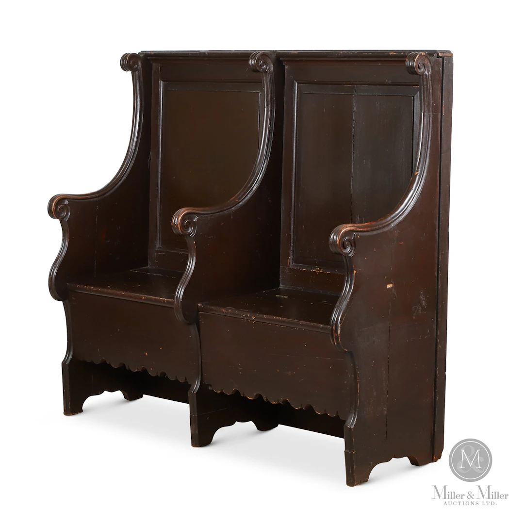 Stalle à Deux Sièges / High Back Hall Seat