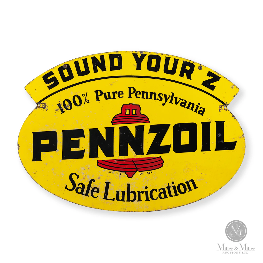 Pennzoil Motor Oil Sign