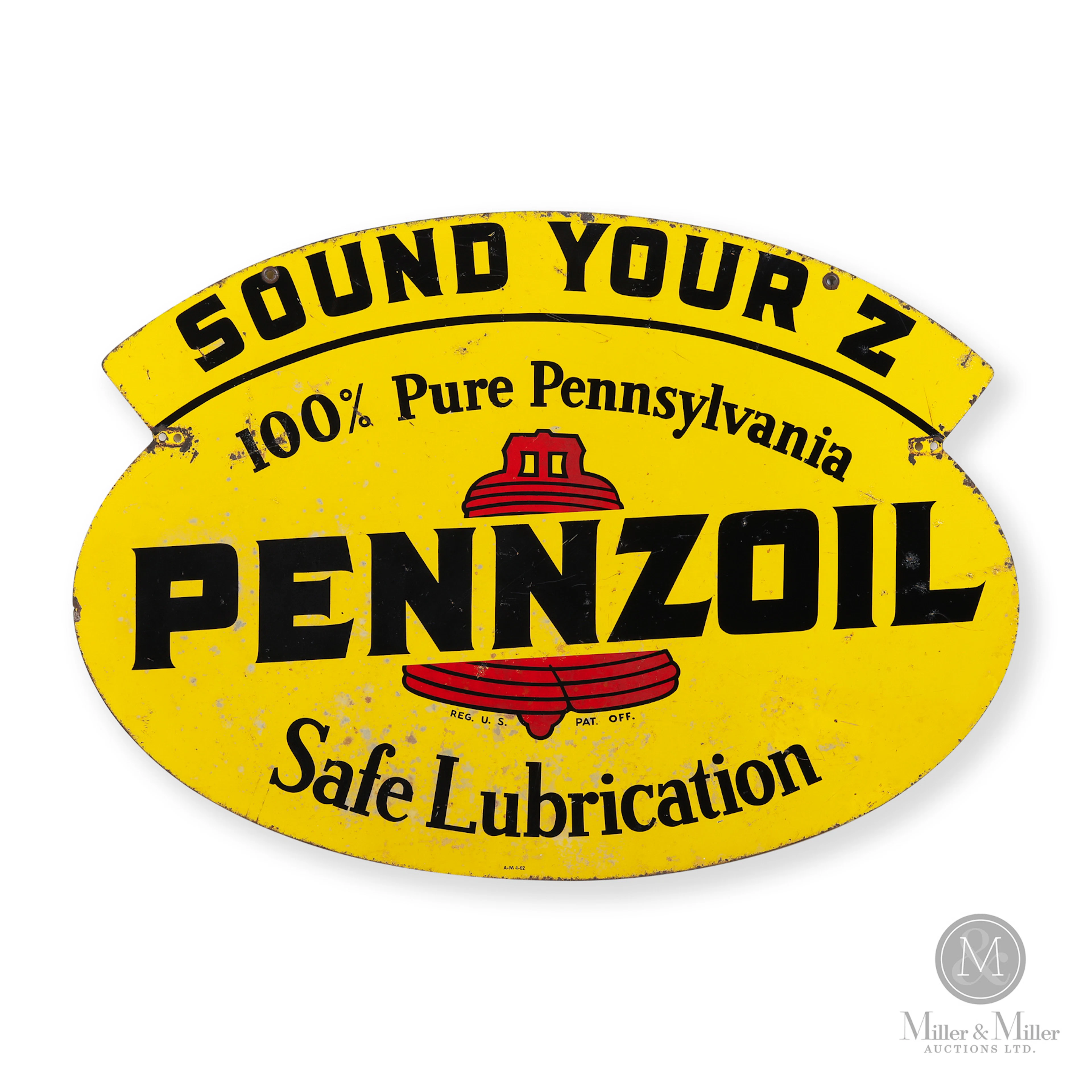 Pennzoil Motor Oil Sign