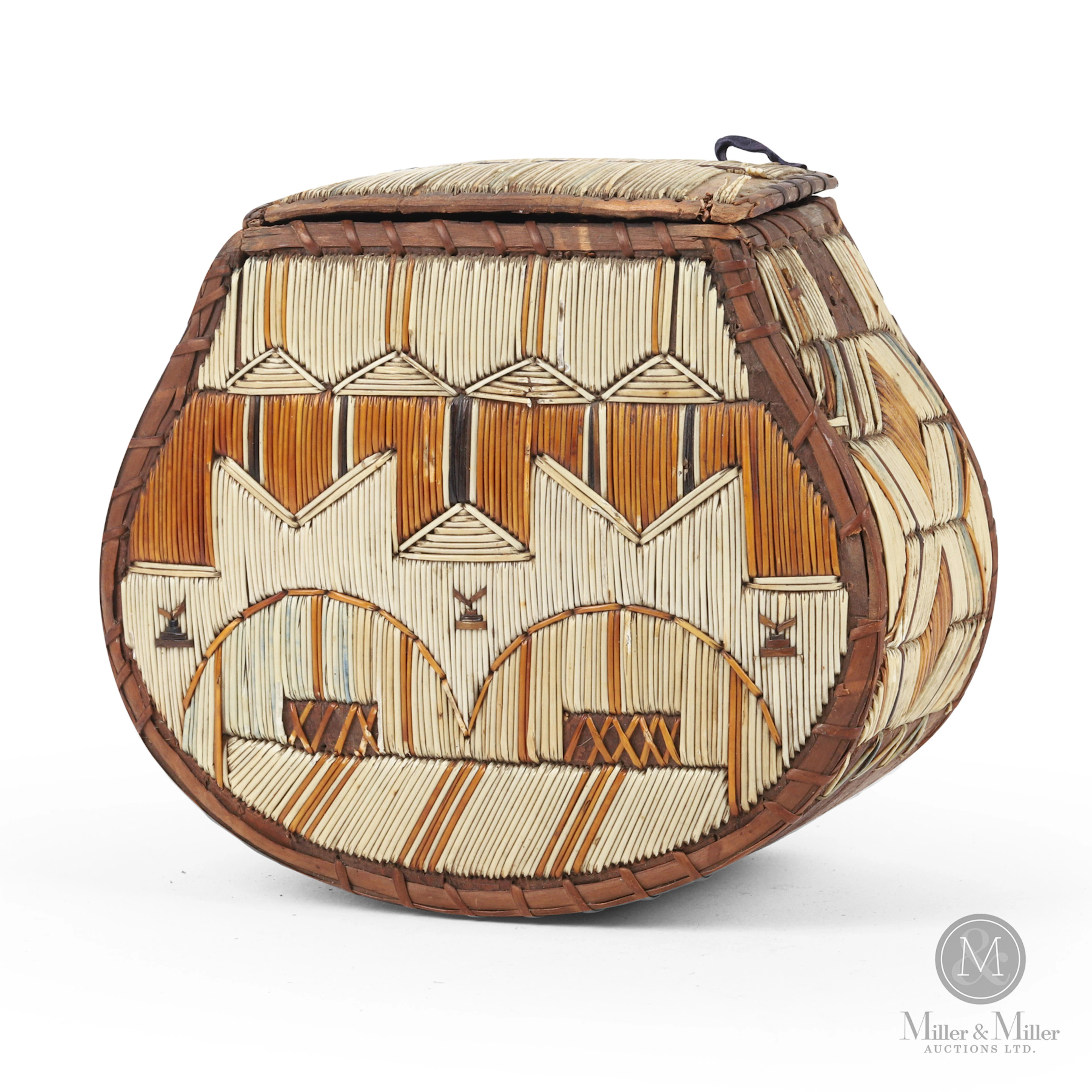 Mi'kmaq Quill Decorated Purse
