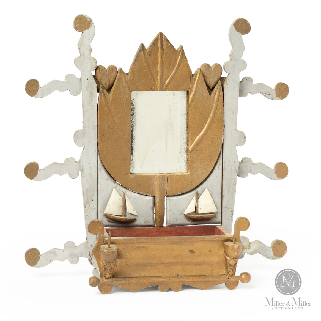 Comb box with Leaf Mirror — "Spirit of Nova Scotia"