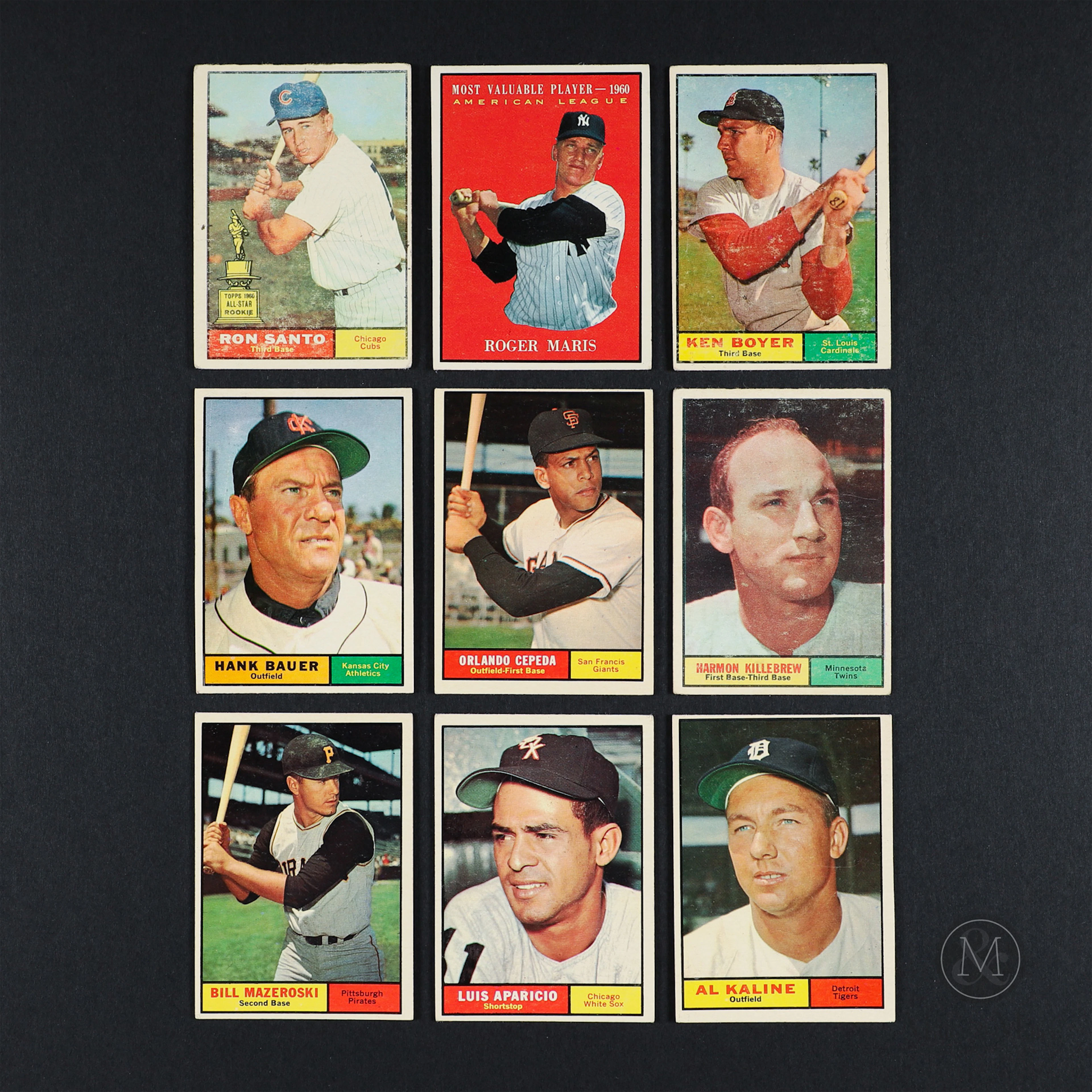 1961 topps Baseball Partial Set (378/587) w/ Duplicates (108)