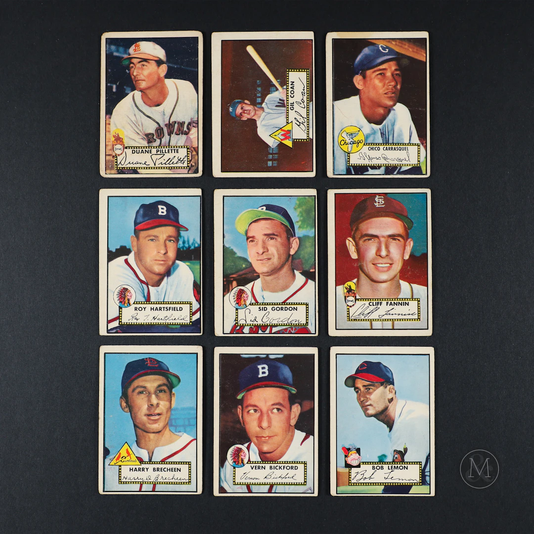 1952 Topps Baseball Group (20)