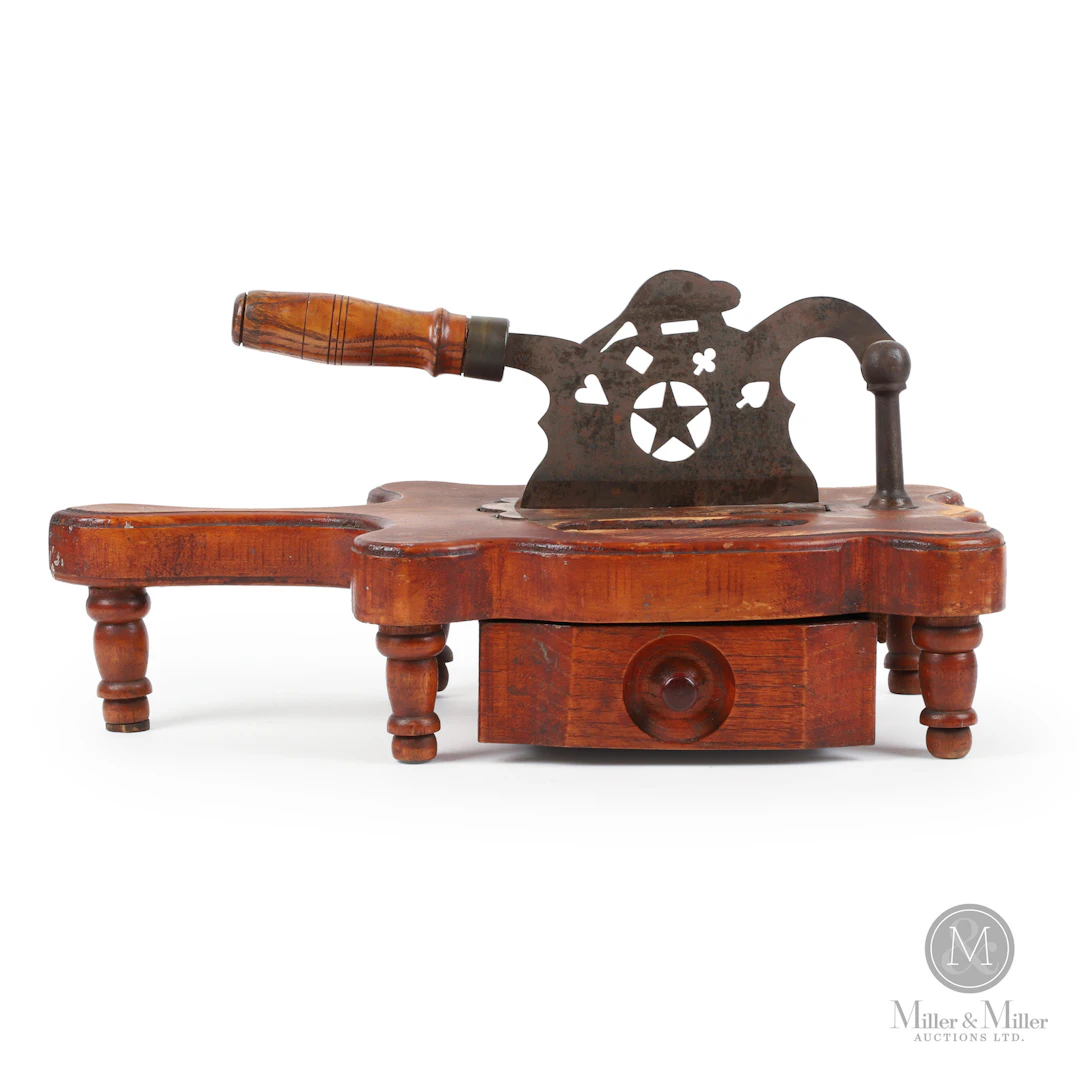 Beaver Tobacco Chopper with Drawer