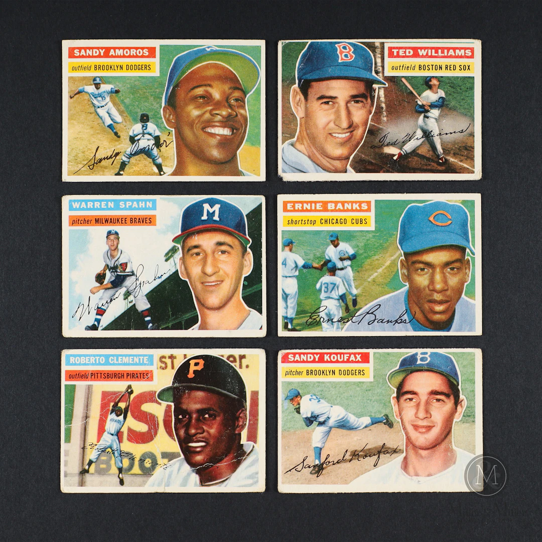1955 Topps Baseball Partial first series (48/100) w Duplicates (13)