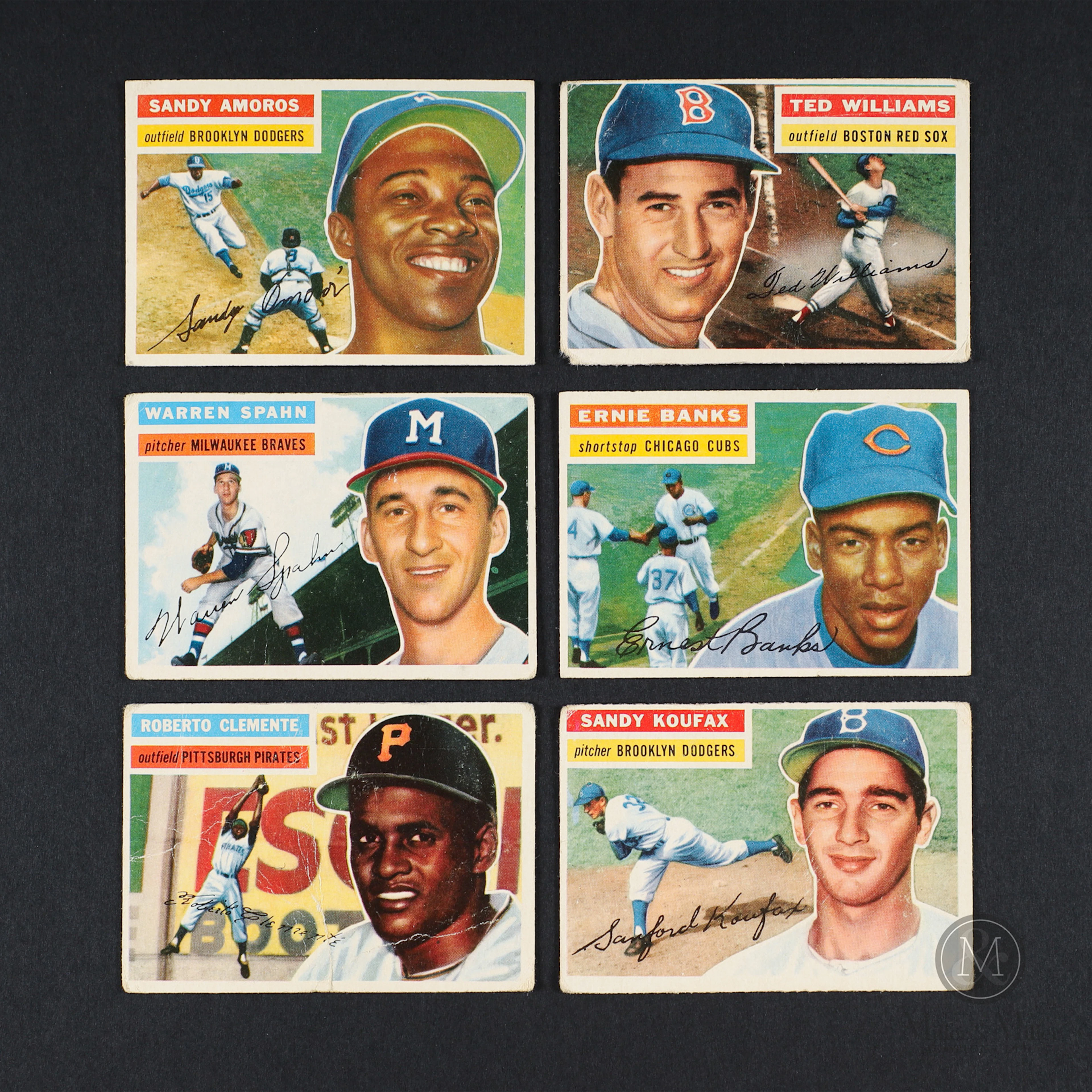 1955 Topps Baseball Partial first series (48/100) w Duplicates (13)