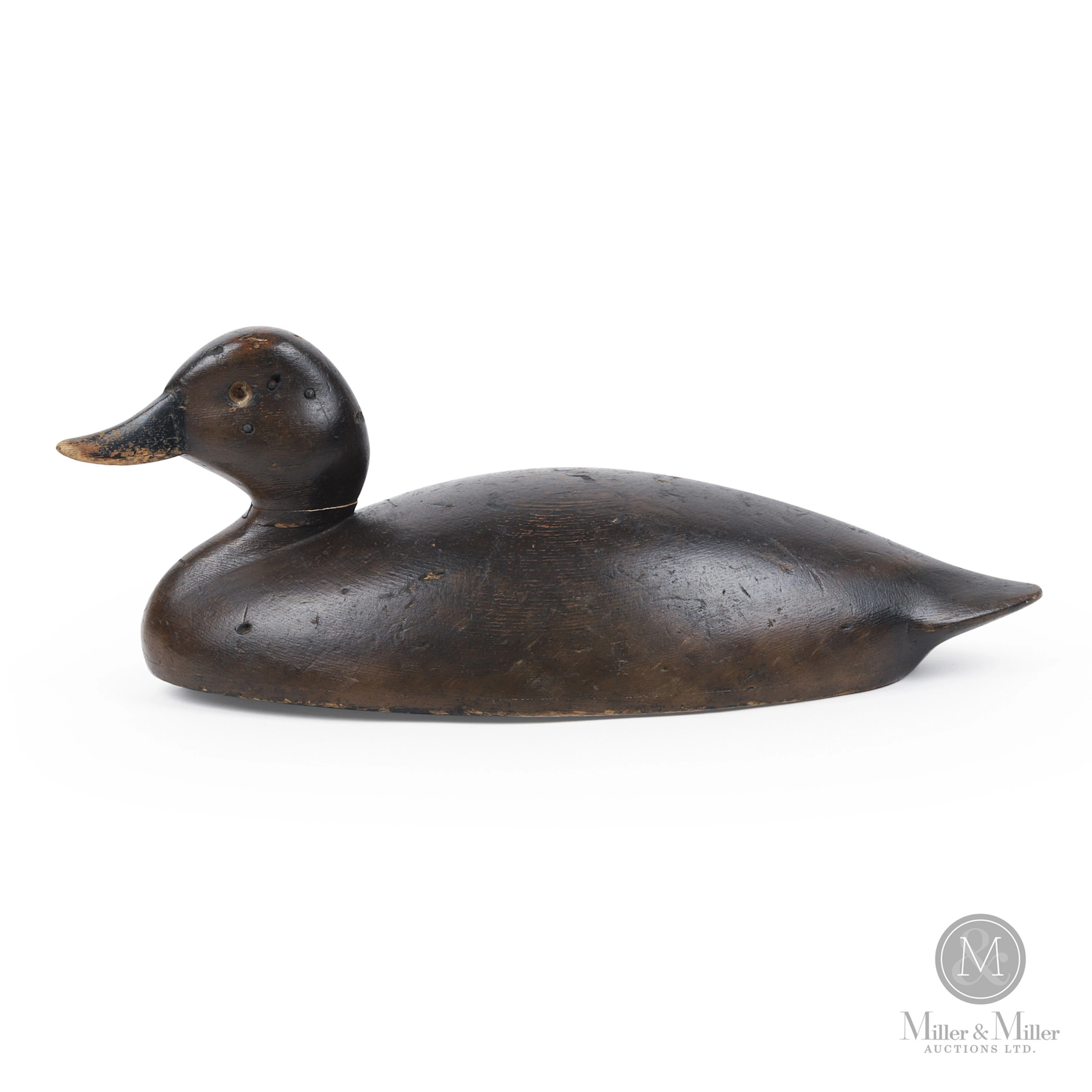 John R. Wells (JRW) Red Head Hen Hollow Decoy