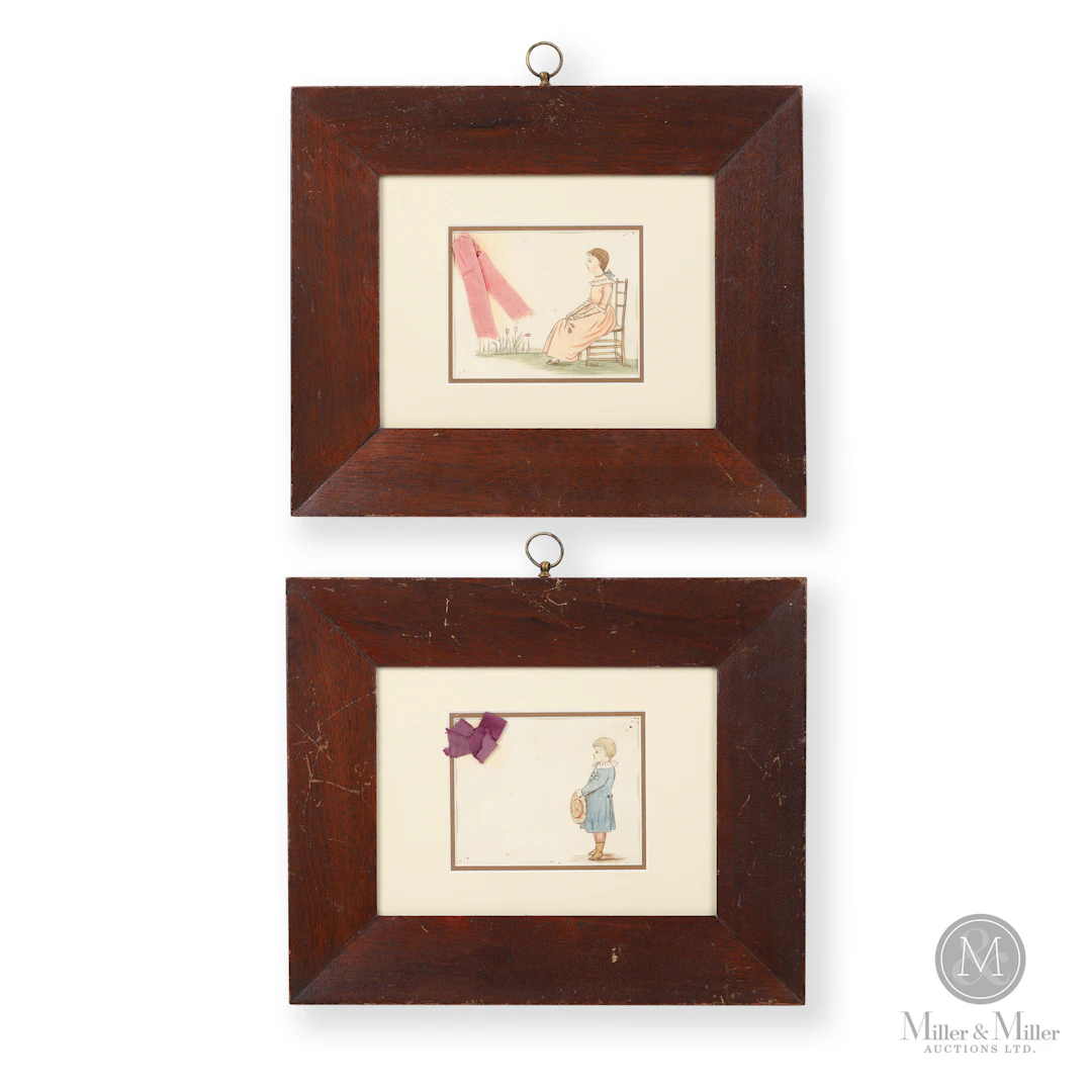 Pair of McLaughlin Family Watercolours