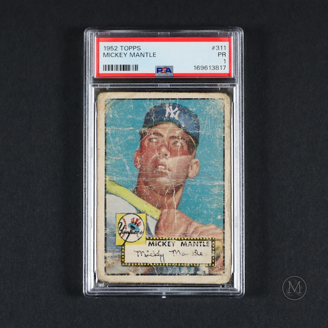 1952 Topps #311 Mickey Mantle (PSA 1 PR)