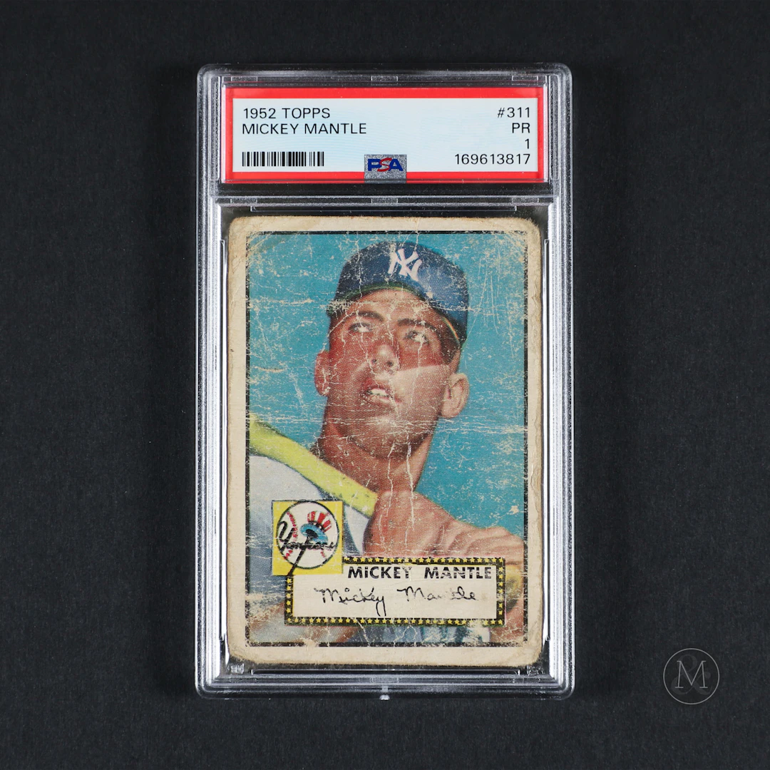 1952 Topps #311 Mickey Mantle (PSA 1 PR)