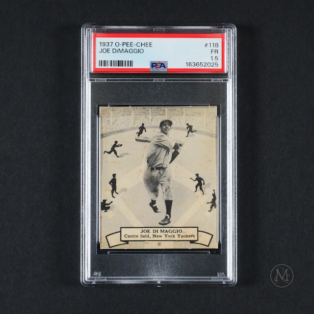 1937 O-Pee-Chee #118 Joe Dimaggio (PSA 1.5 FR)