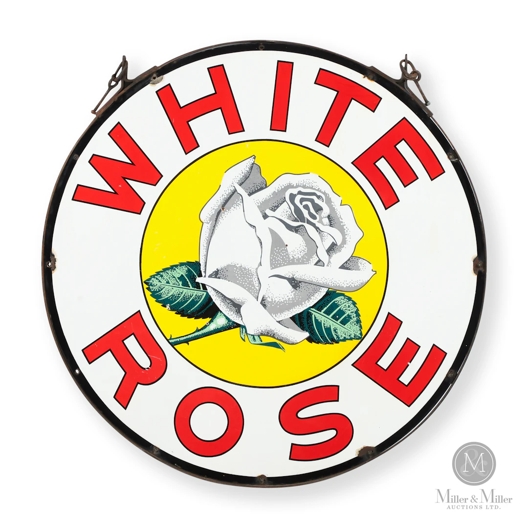 White Rose Service Station Sign
