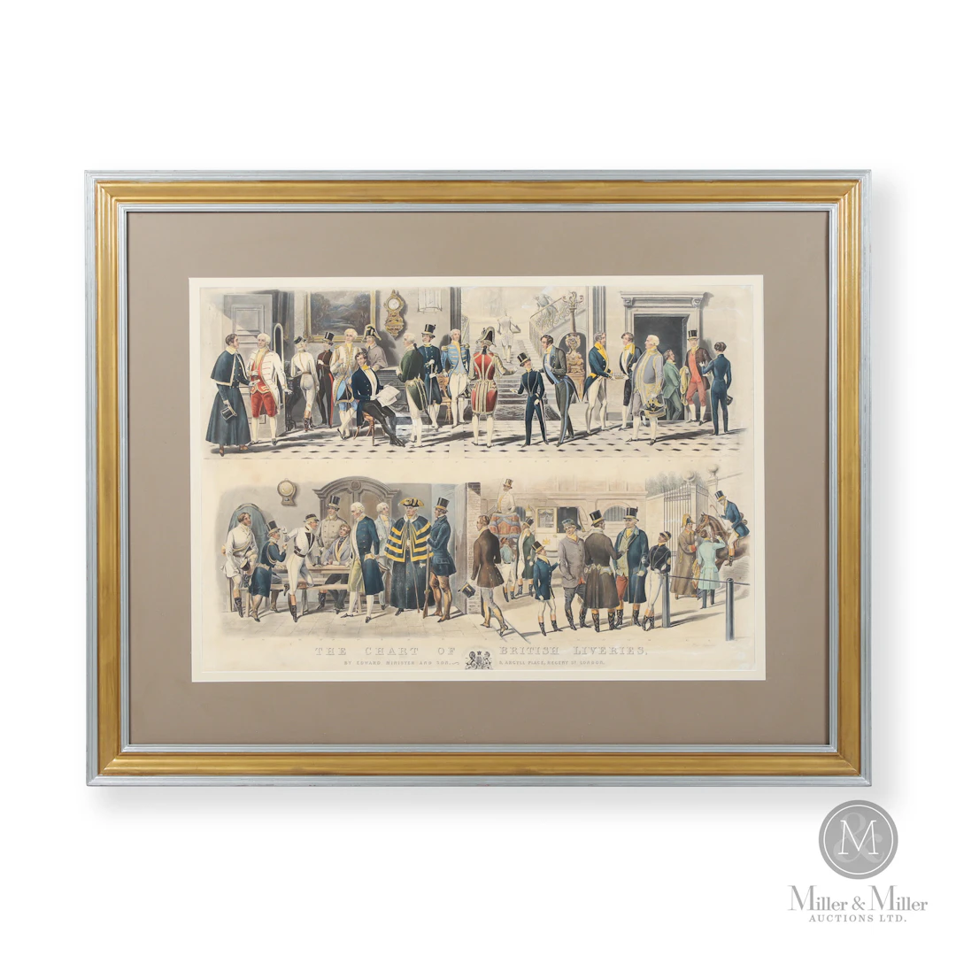 Litho « The Chart of British Liveries »