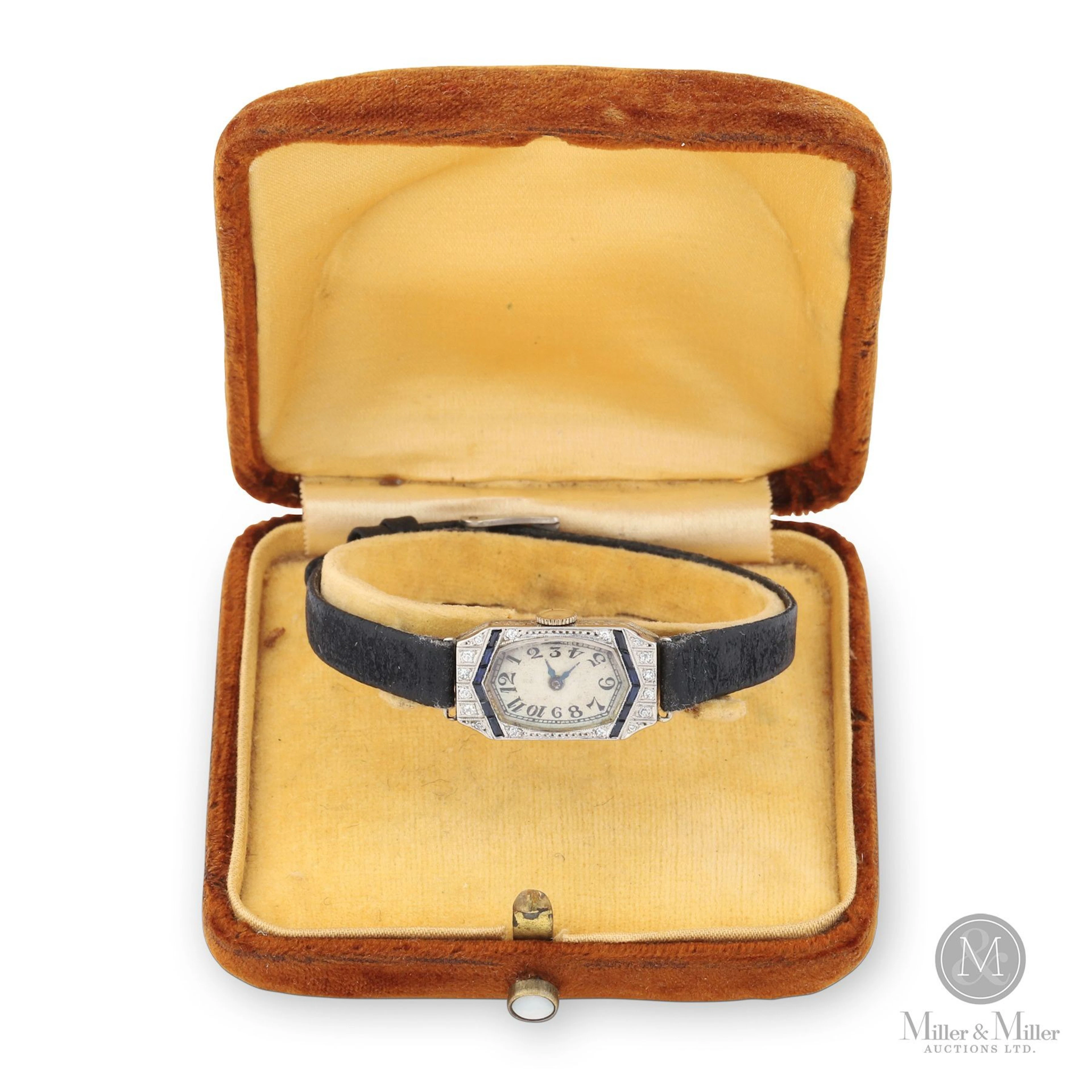 Gübelin, 18K Diamond & Sapphire "Cocktail" Wristwatch