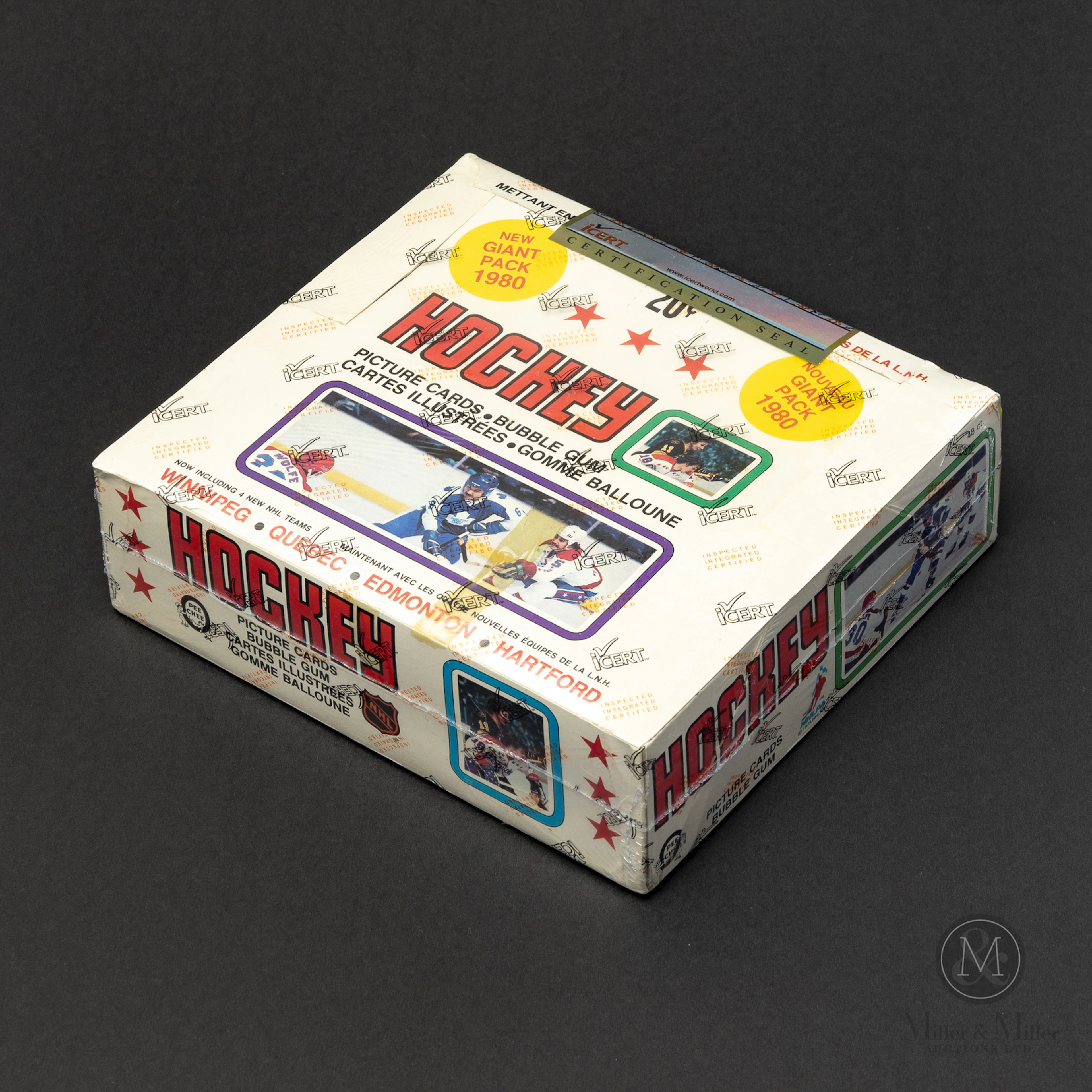 1979-80 O-Pee-Chee Hockey Display Box (Icert A)