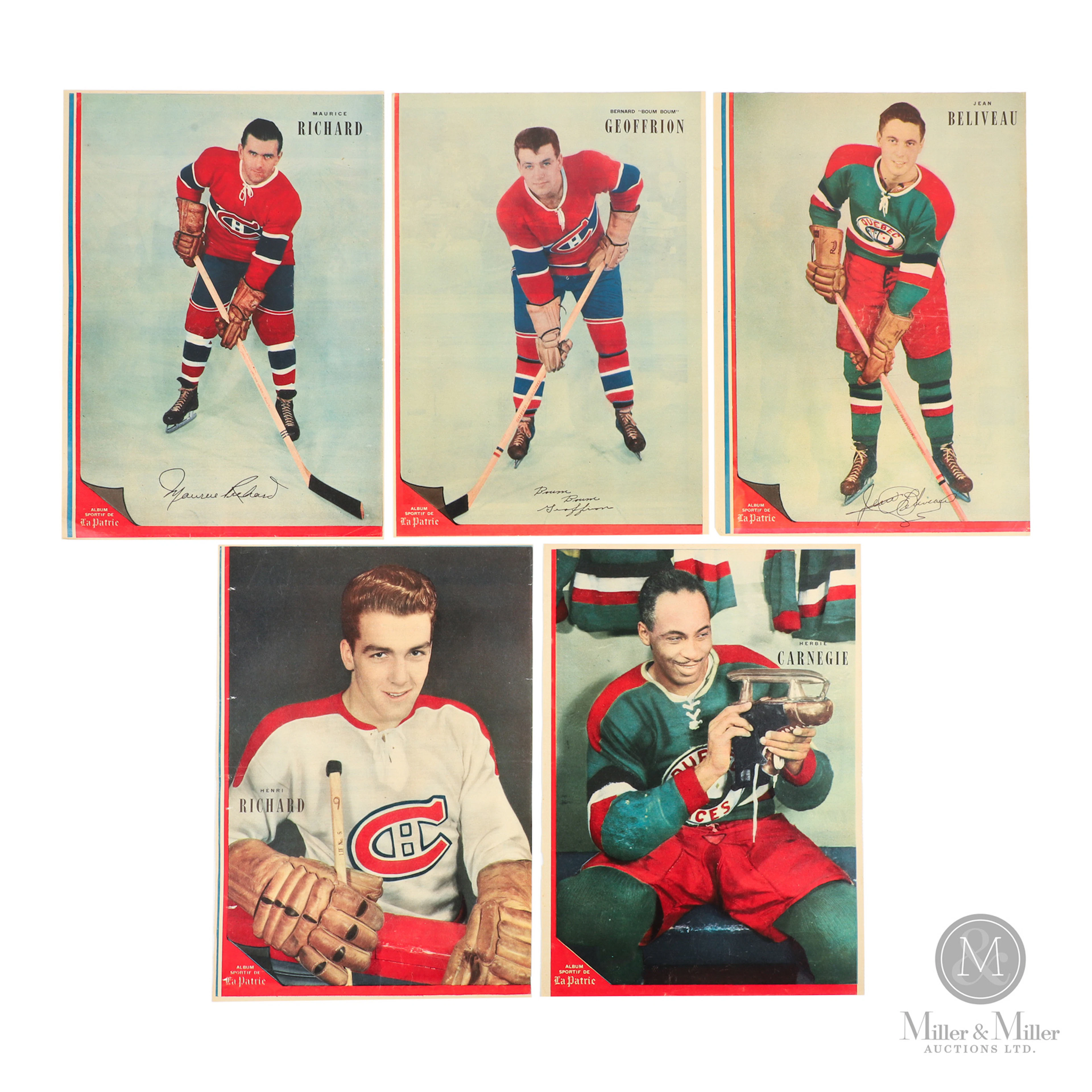 Significant Collection of La Patrie Sports Photos (125+)