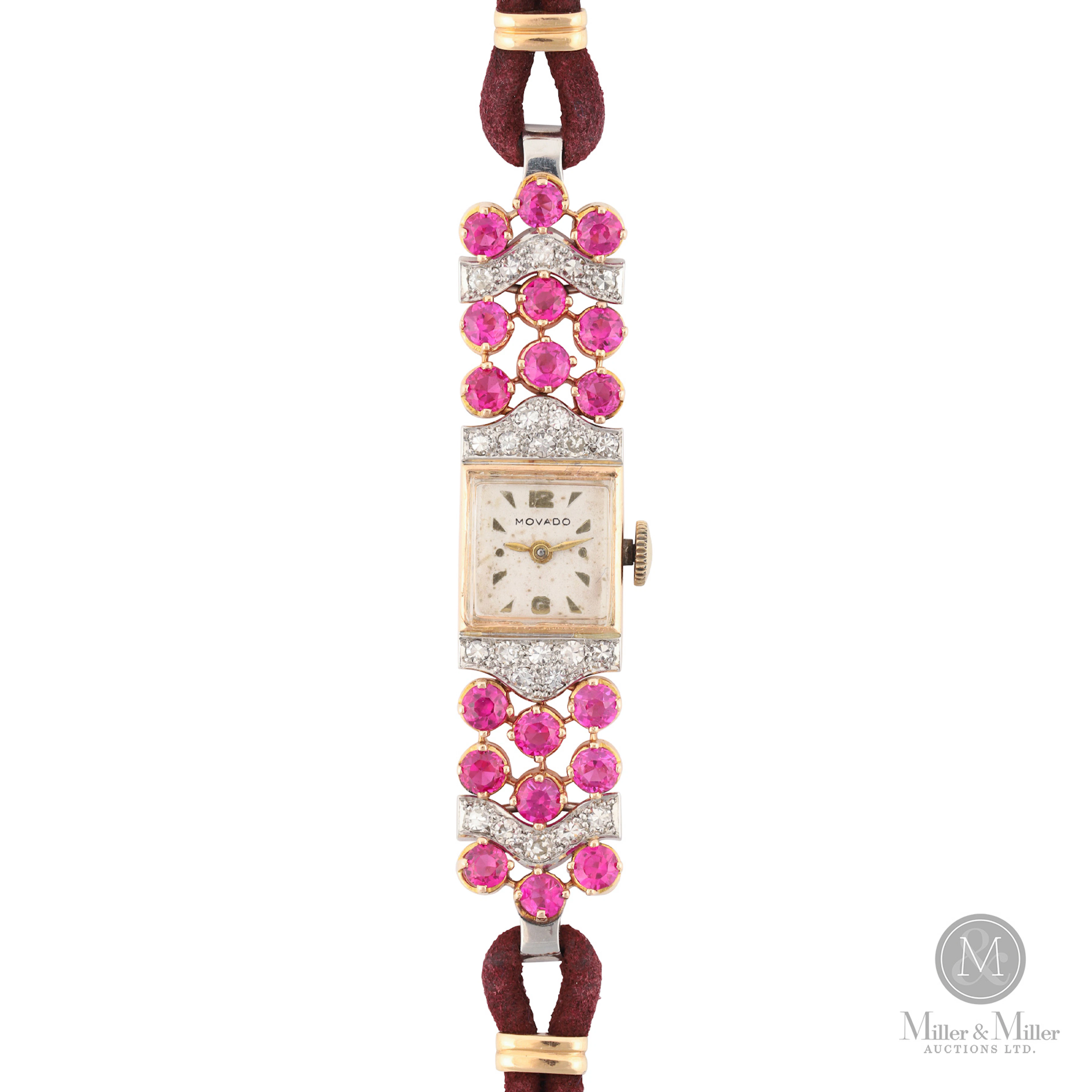 Movado, Ladies Cocktail Watch, 18K