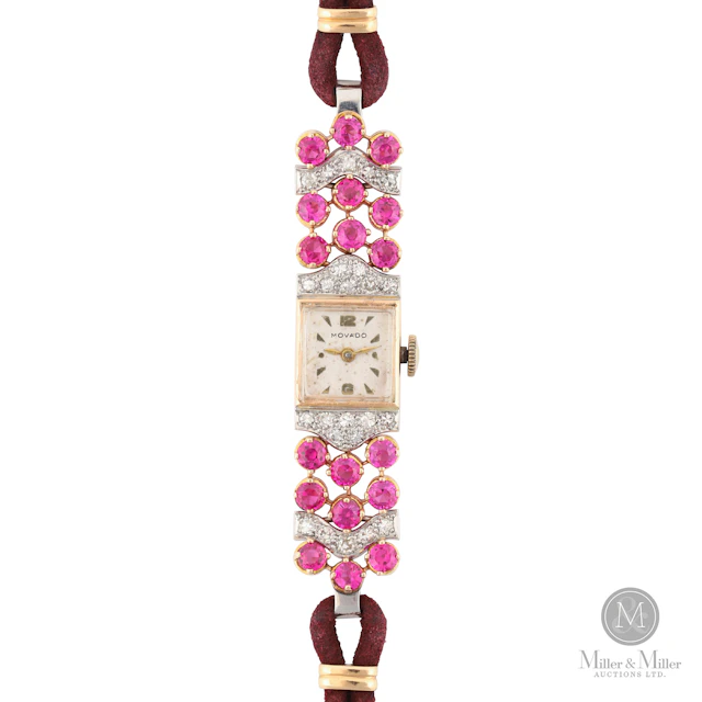 Movado, Ladies Cocktail Watch, 18K