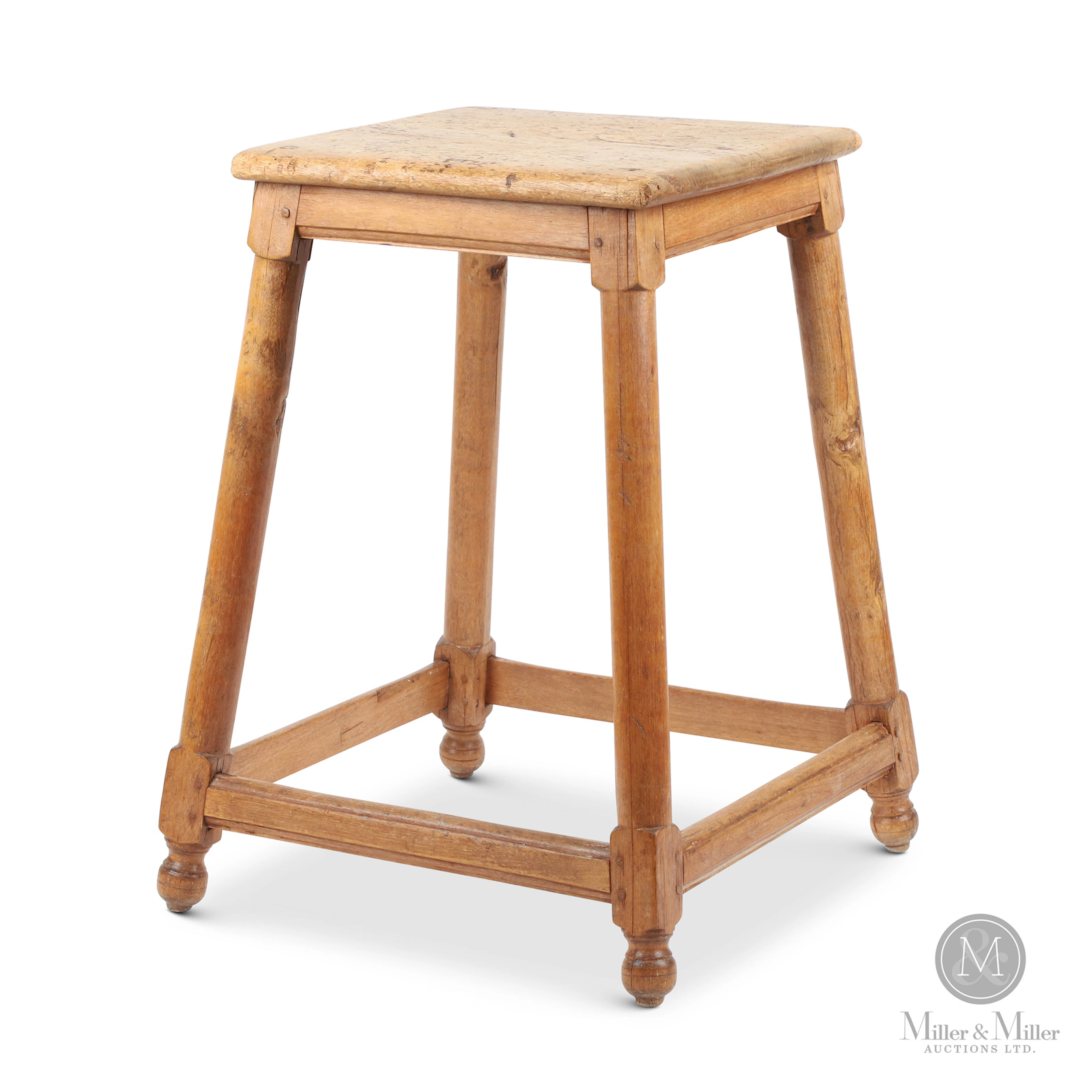 Tabouret Hôtel-Dieu / Louis XIII tall stool