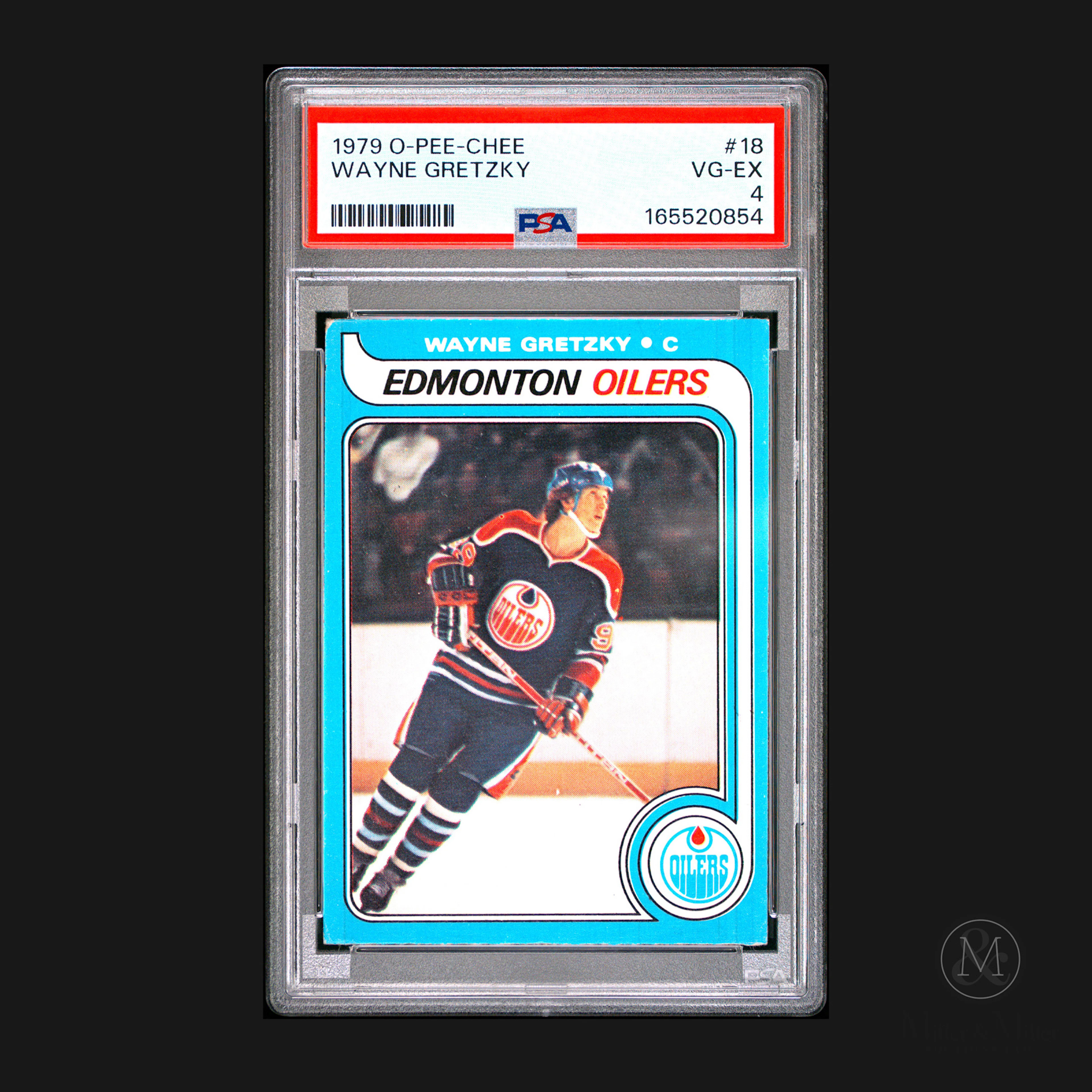 1979-80 O-Pee-Chee #18 Wayne Gretzky (PSA 4 VG-EX)