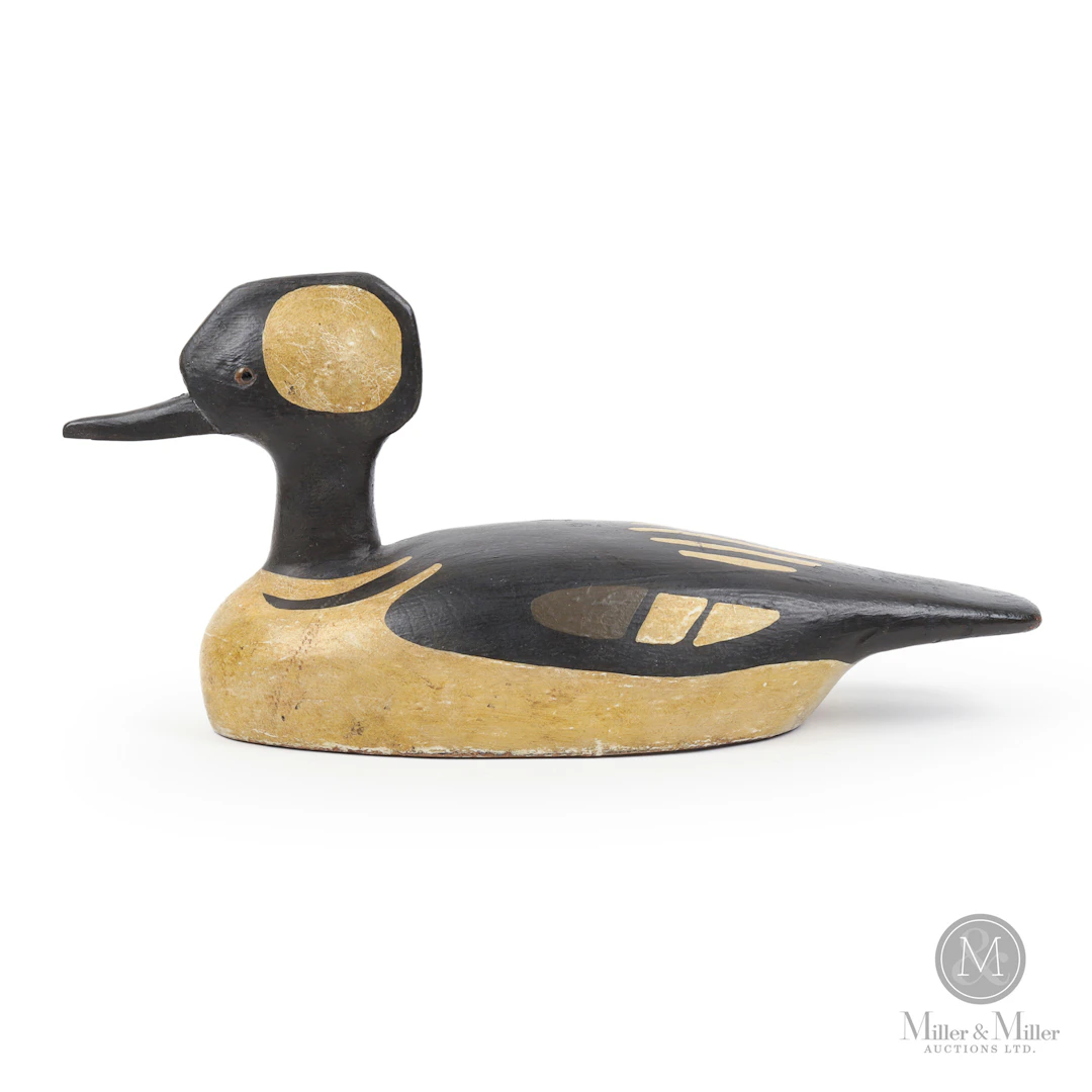 Billy Ellis Tribute Hooded Merganzer Decoy