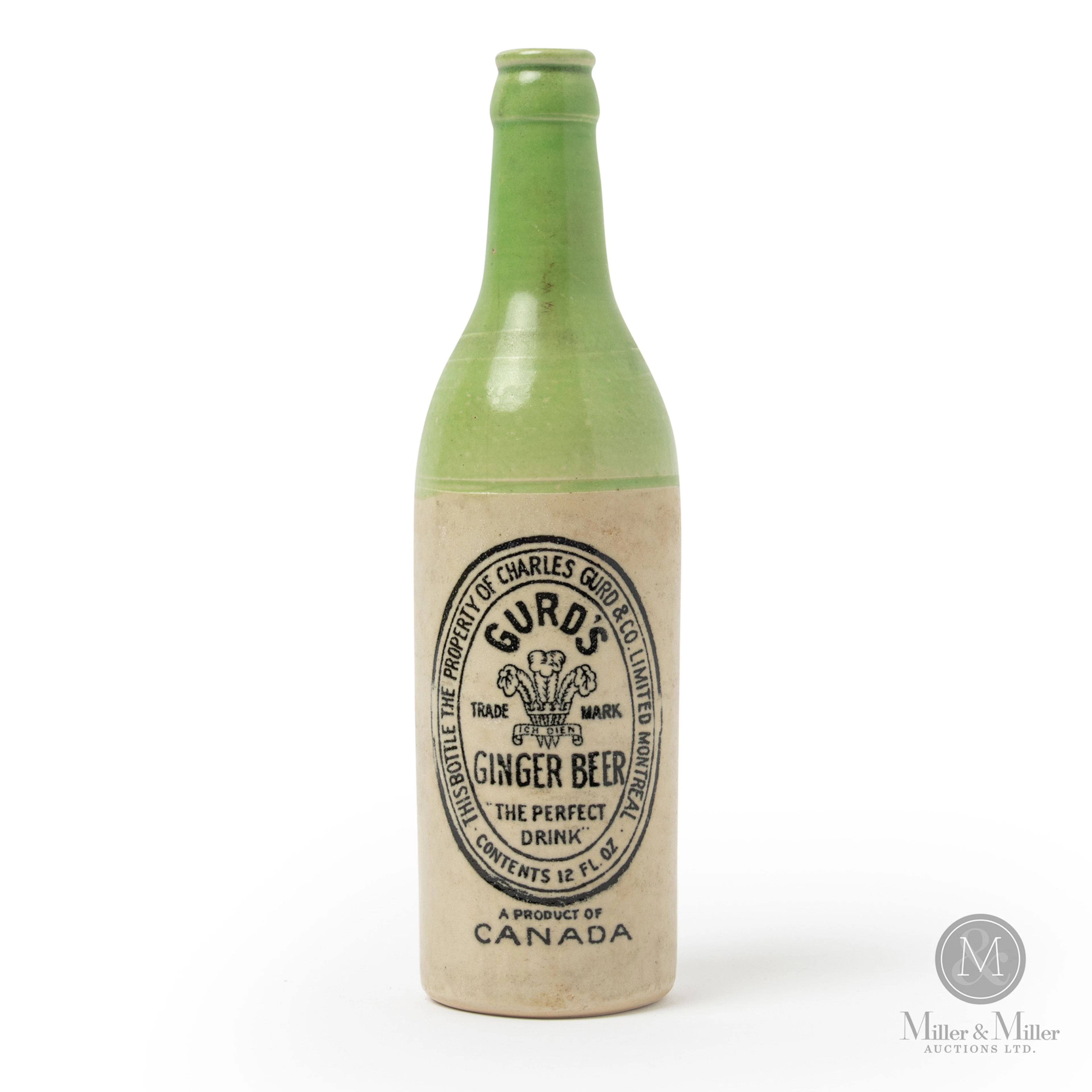 Lime Green Gurd's Ginger Beer, Montreal